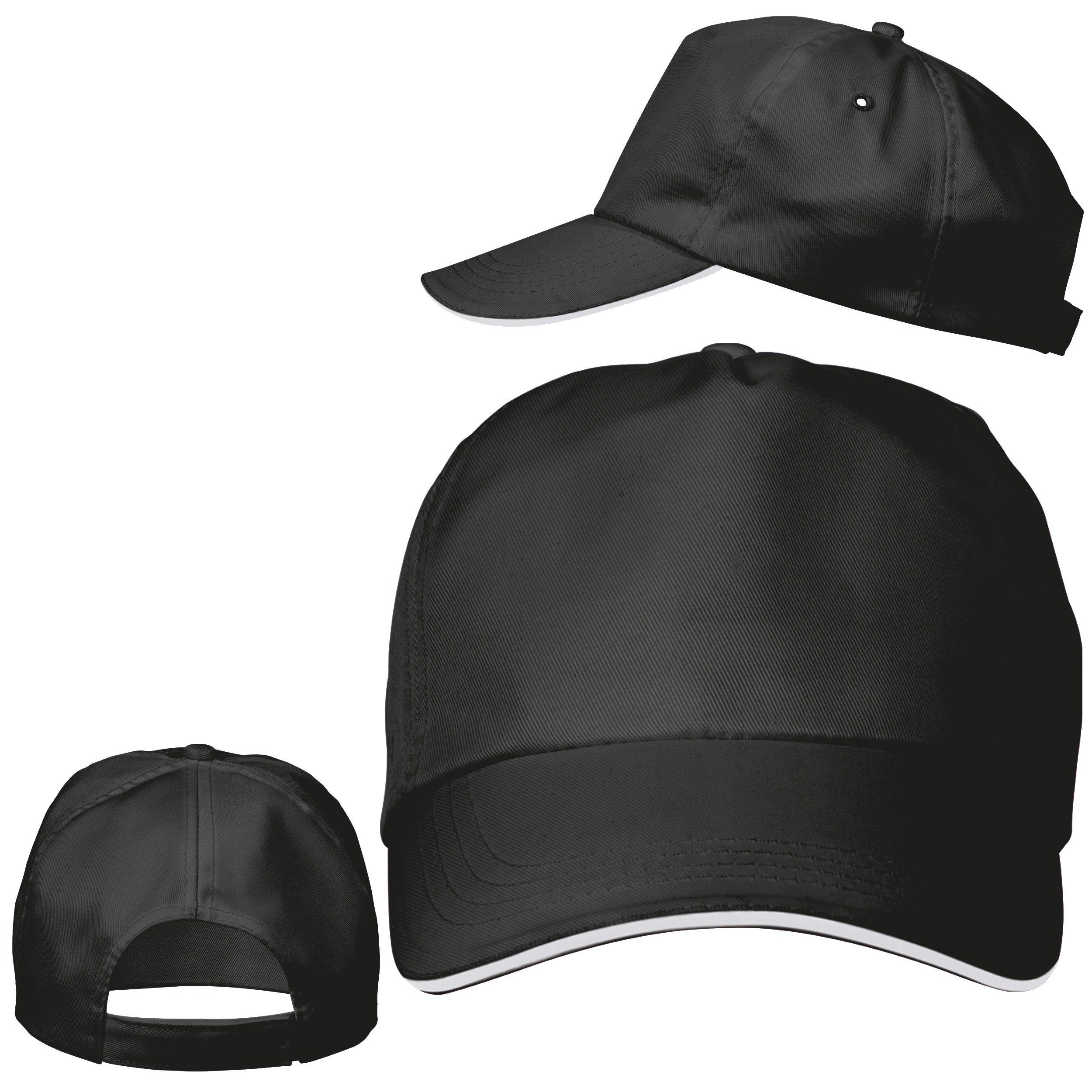 Livepac Office Baseball Cap Basecap / Farbe: schwarz