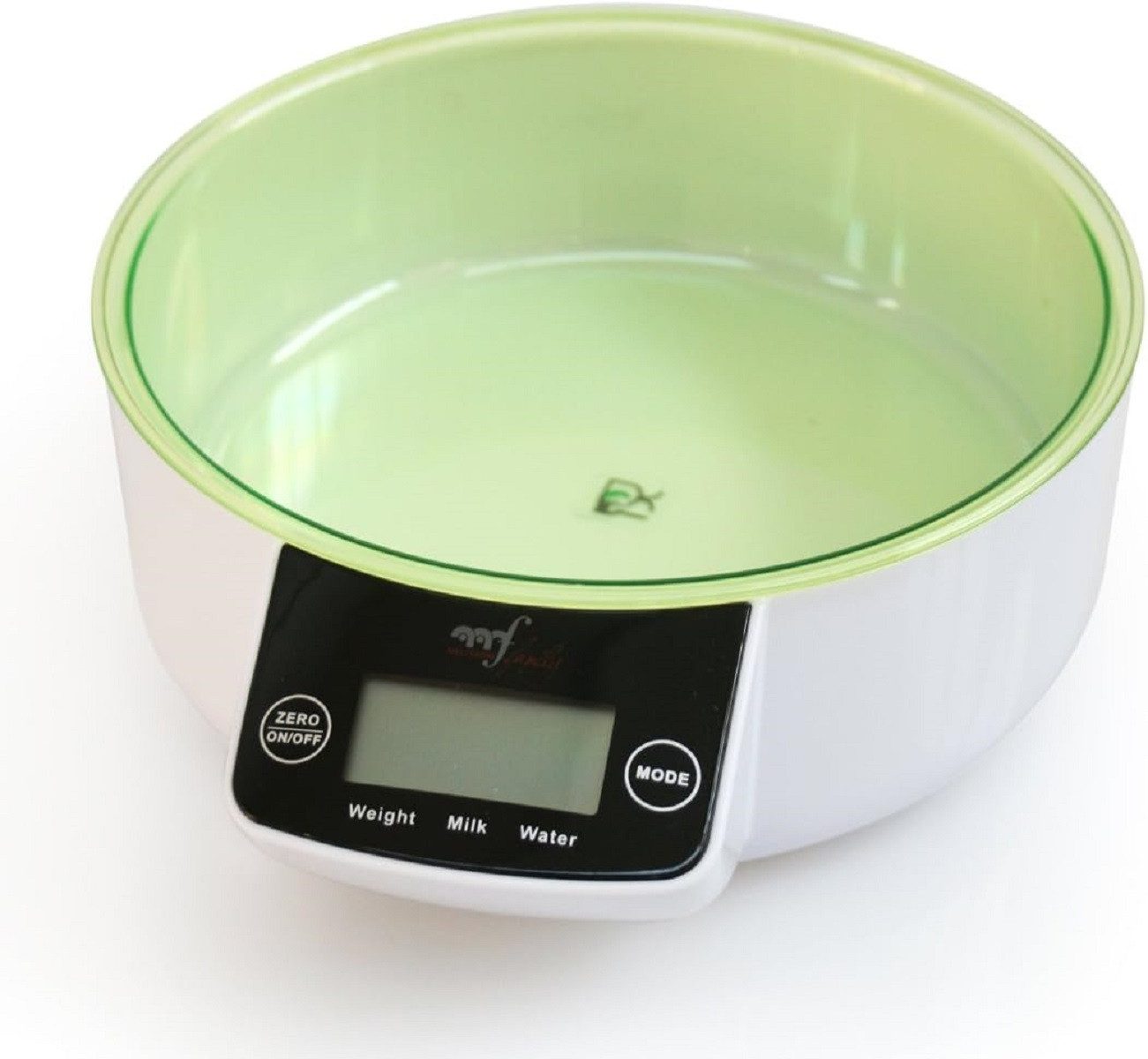 Melchioni Küchenwaage Digitale Küchenwaage Smarty 5 kg Kapazität, Mit App-Steuerung, Weiß