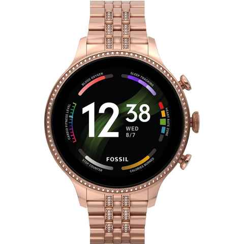 Fossil Smartwatches GEN 6, FTW6077 Smartwatch (Wear OS by Google)