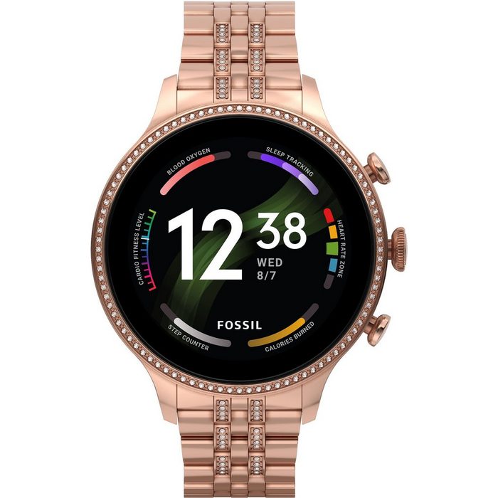 Fossil Smartwatches GEN 6 FTW6077 Smartwatch (Wear OS by Google)