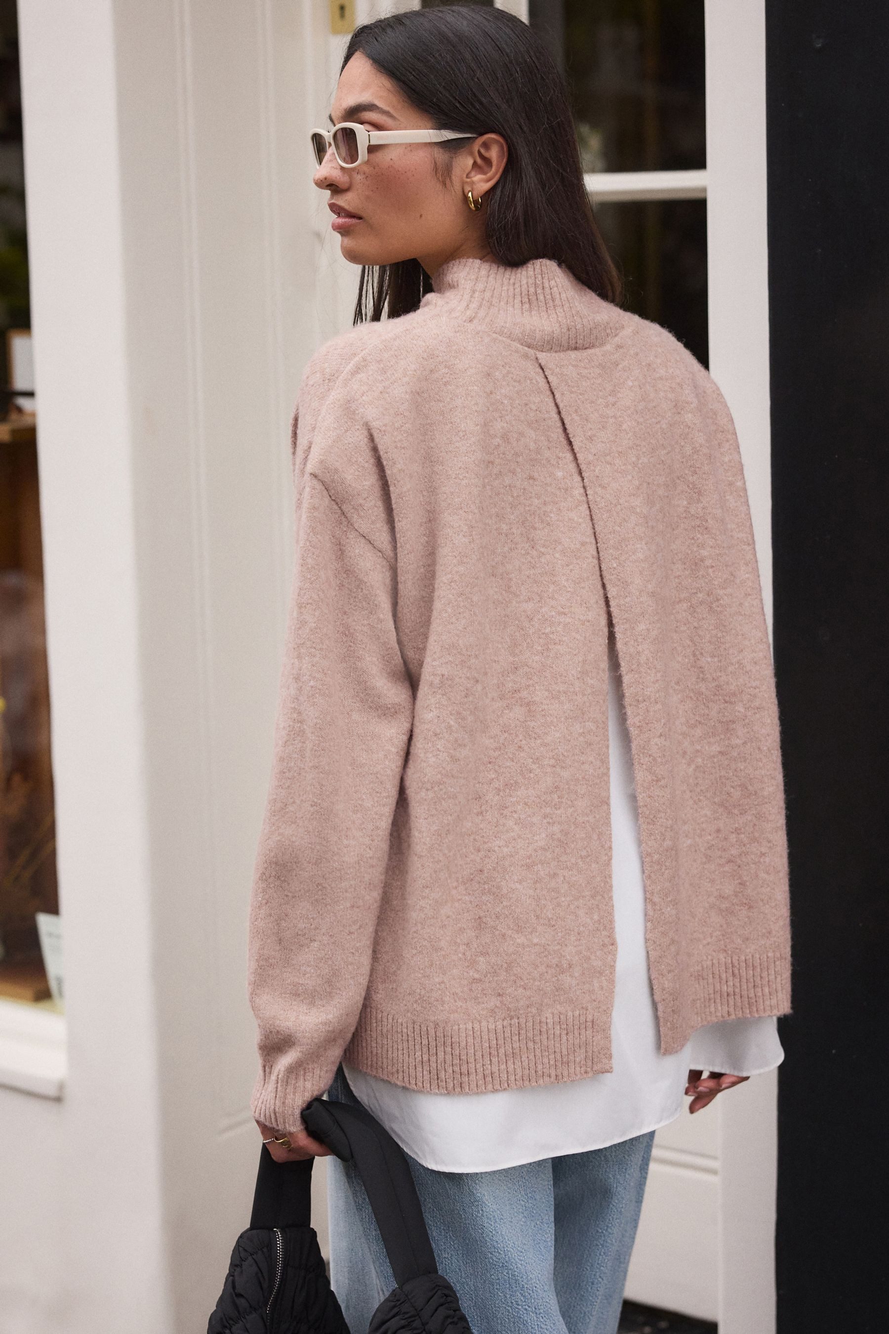 Next Poncho Rollkragen-Poncho (1-St) günstig online kaufen