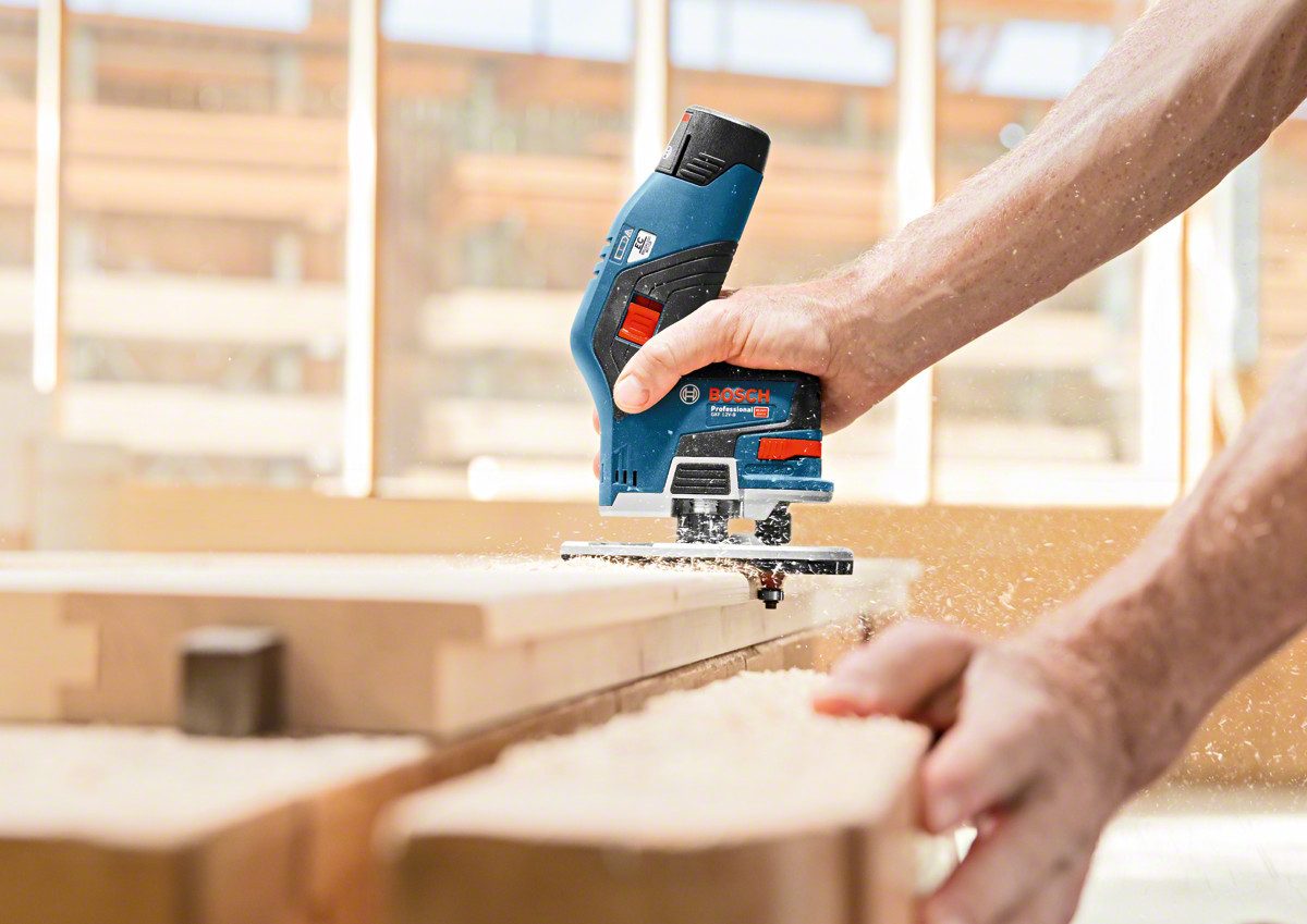 Bosch Professional Akku-Fräse »GKF 12V-8«, Inkl. günstig online kaufen