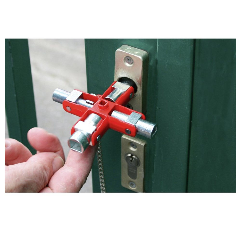 Thumbnail - NWS Verteilerbox NWS 2005-6-SB Schaltschrankschlüssel Zinkdruckguss Rot 1 St.