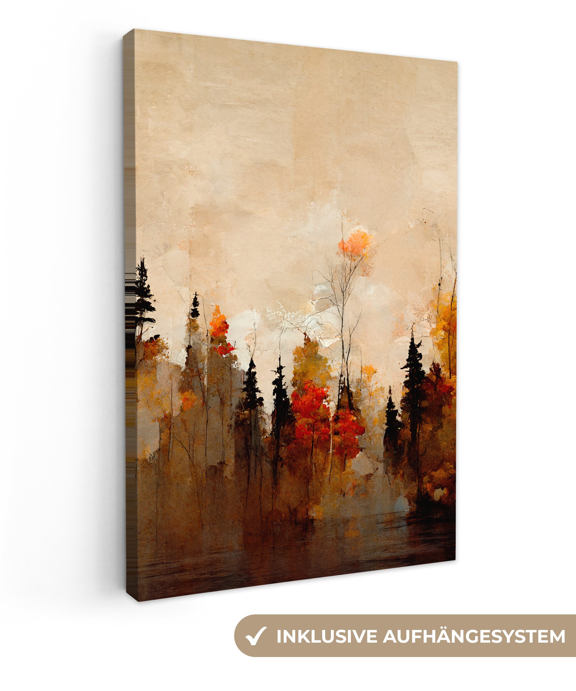 Natur - Bäume - Kunst - Braun - Beige