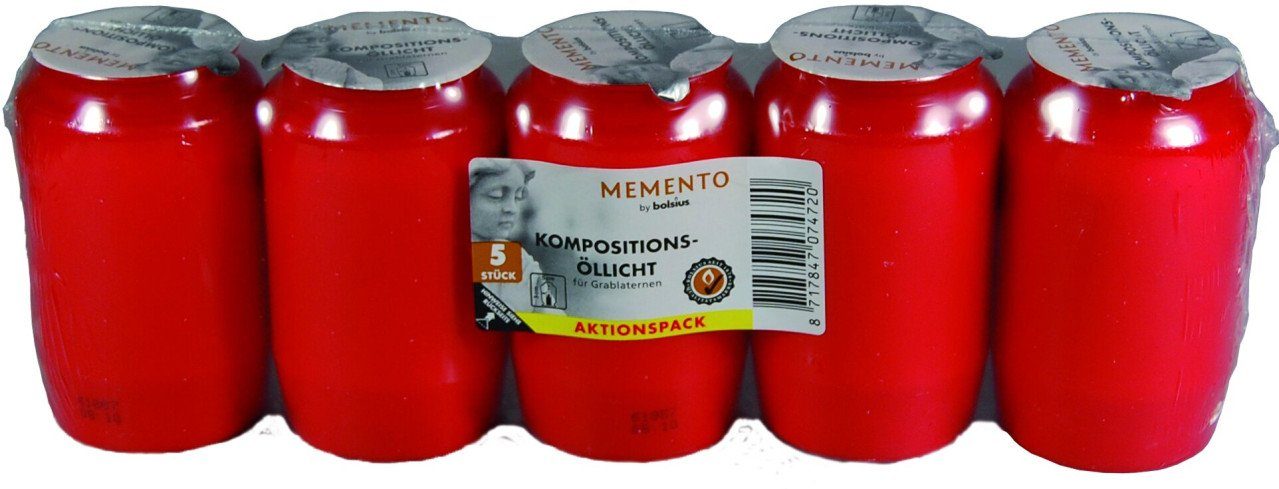 Bolsius Grabkerze Bolsius Kompositions-Öllicht Nr. 3 günstig online kaufen