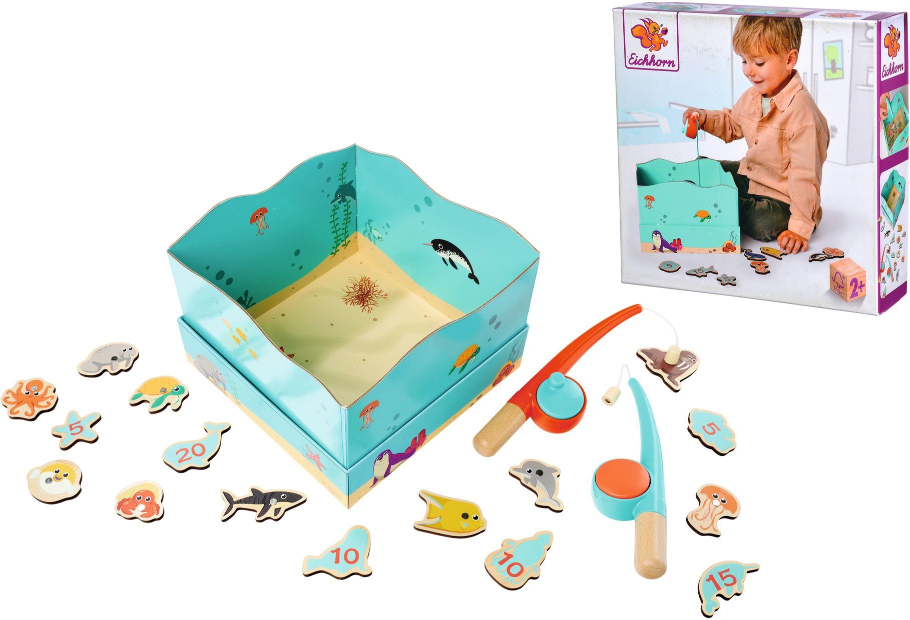 Eichhorn Spiel Angelspiel, Kinderspiel
