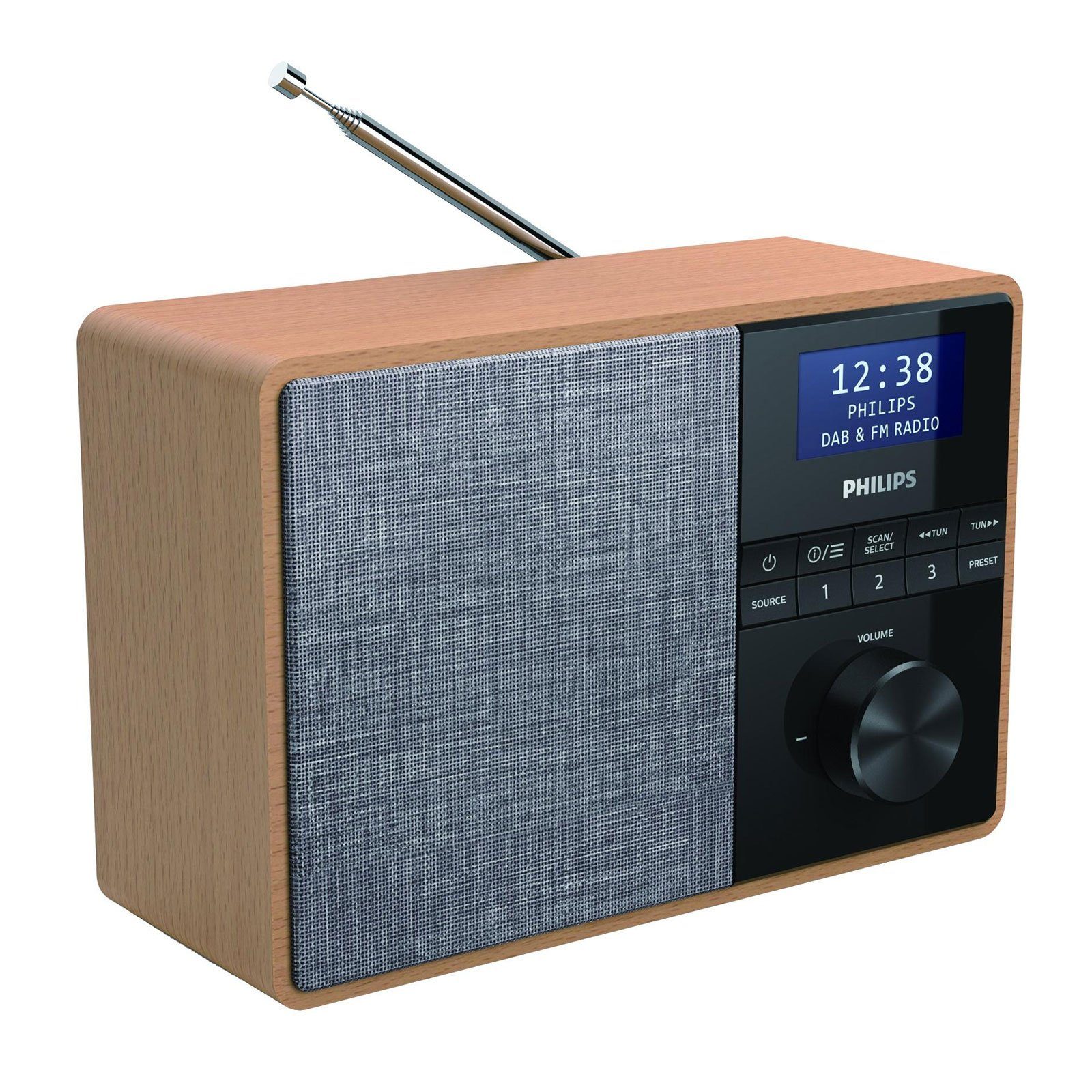 W) Digitalradio (5 Philips R5505 (DAB) Küchen-Radio