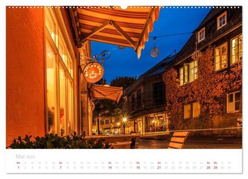 CALVENDO Wandkalender Hannover bei Nacht (Premium, hochwertiger DIN A2 Wandkalender 2023, Kunstdruck in Hochglanz)