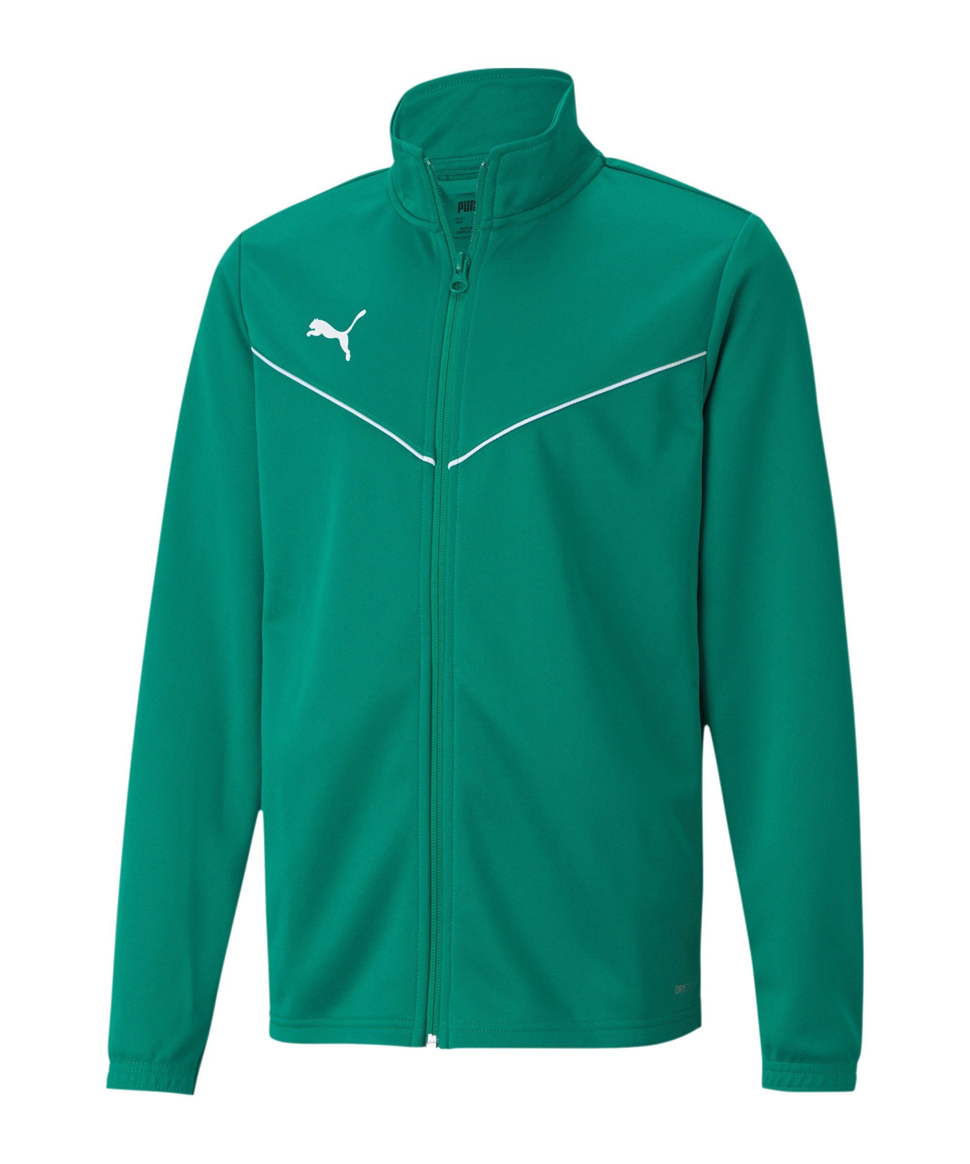 PUMA Sweatjacke PUMA teamRISE Poly Trainingsjacke Kids Polyester