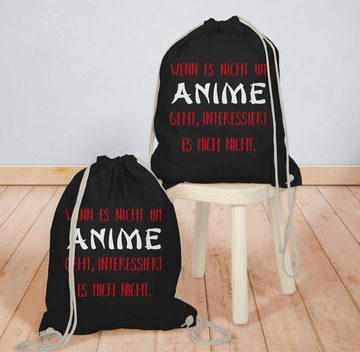 Shirtracer Turnbeutel Wenn es nicht um Anime geht interessiert es mich nicht., Anime Geschenke