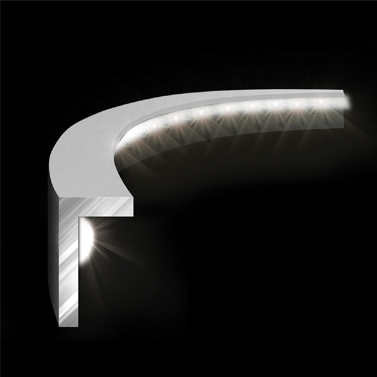 Winmau Dart-Wandschutz Plasma + Surround Bundle ICE 4306