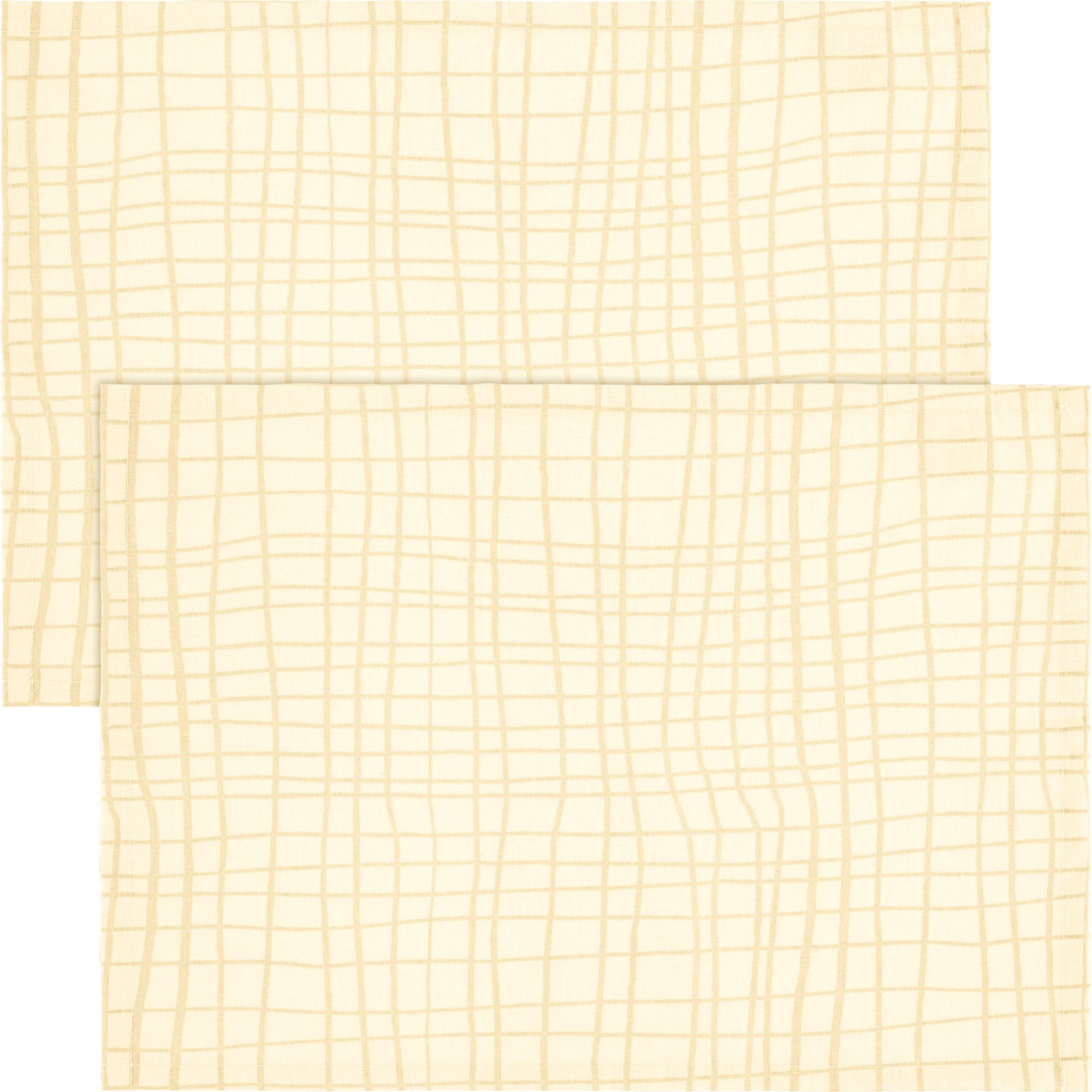 REDBEST Platzset Tischset "Pasadena" 2er-Pack, abwaschbar Uni