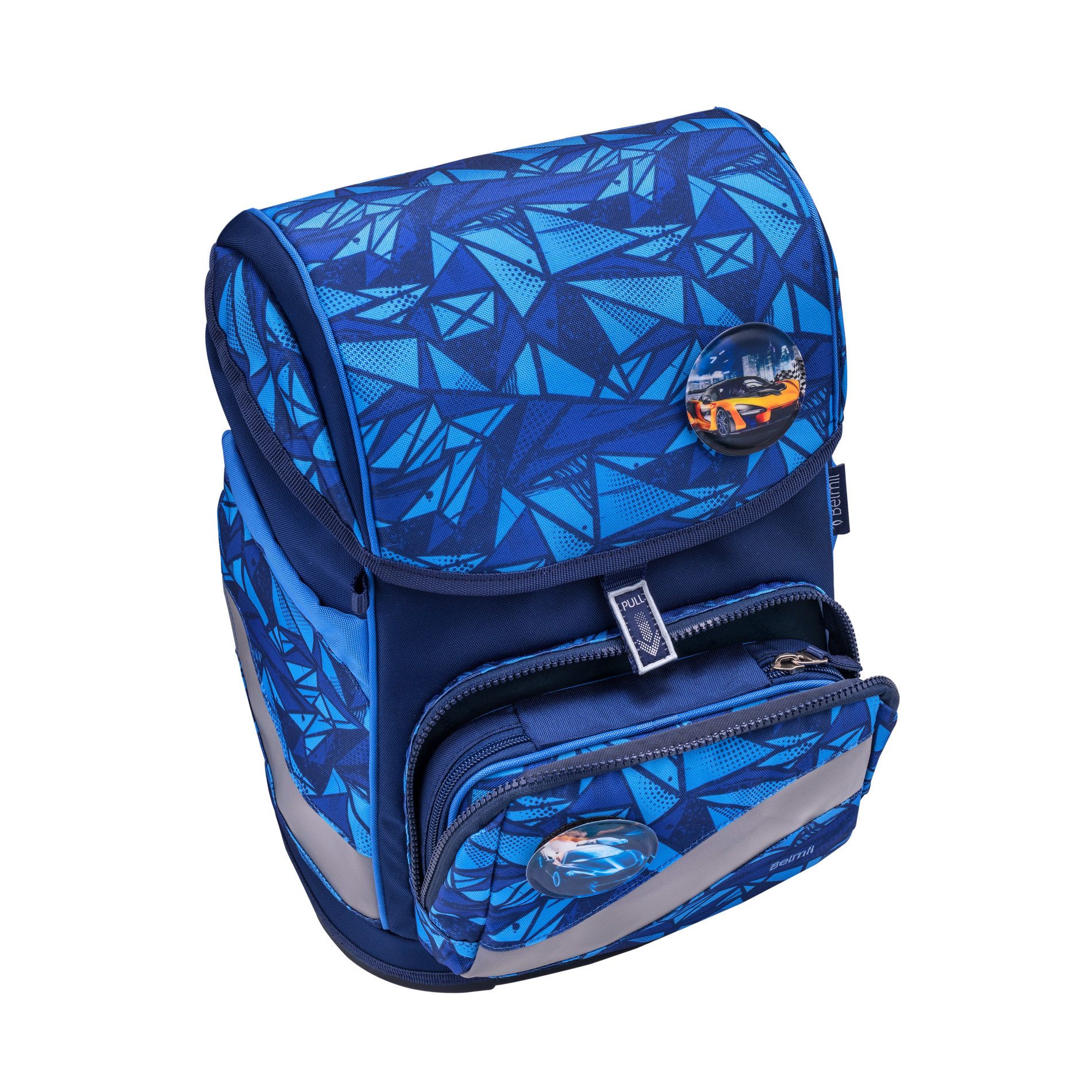 Belmil Schulranzen Smarty Plus Schulranzen-Set 5-tlg