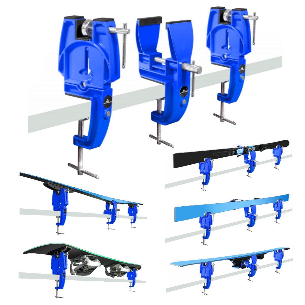 Ski SkinRocks Ski Vise Racing Skispanner Pro Plus World Cup Skihalterung