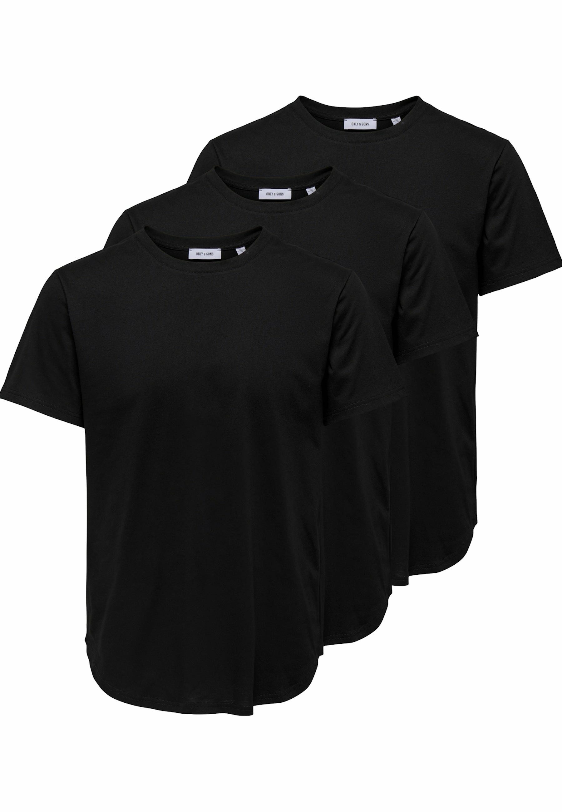 ONLY & SONS Rundhalsshirt Rundhals T-Shirt für Damen (1-tlg., keine Angabe)