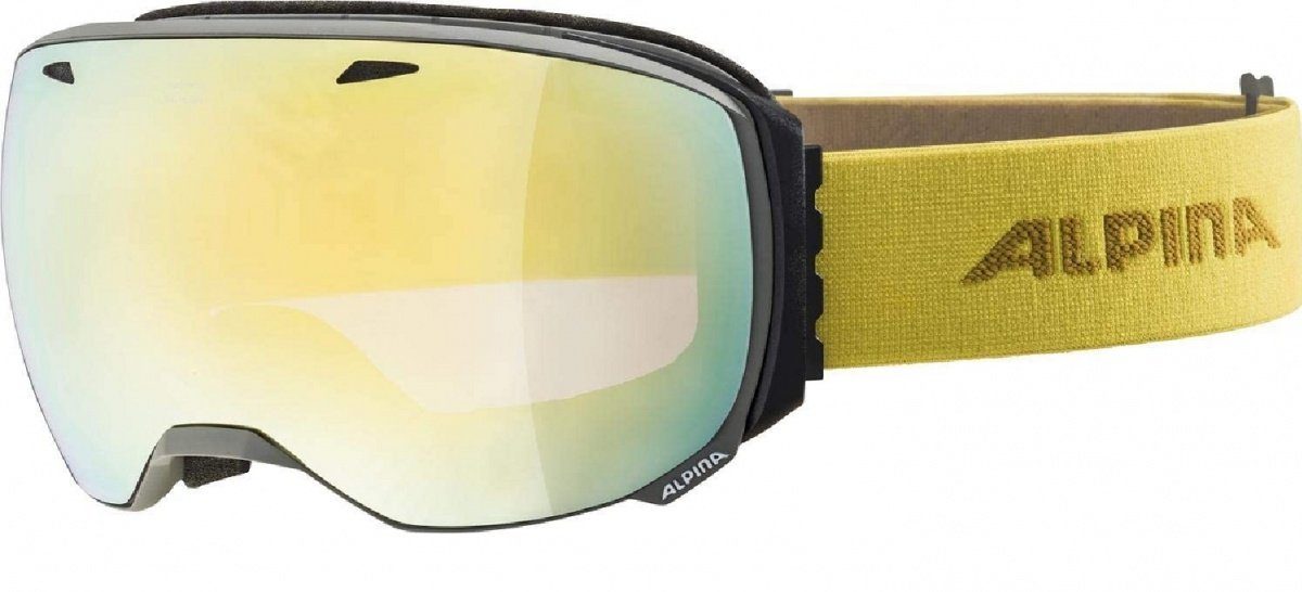 Alpina Sports Skibrille Alpina Big Horn Skibrille Snowboardbrille Doublleflex Hicon Mirror | Brillen