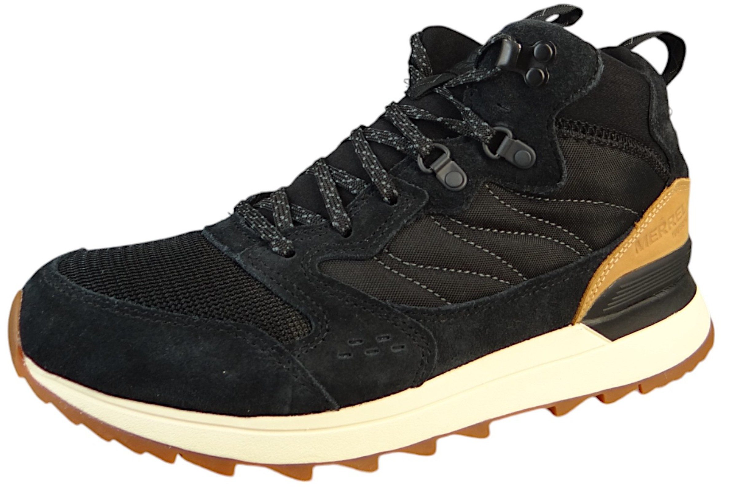 J006719 Alpine 83 Recraft Mid WP Black Sneaker