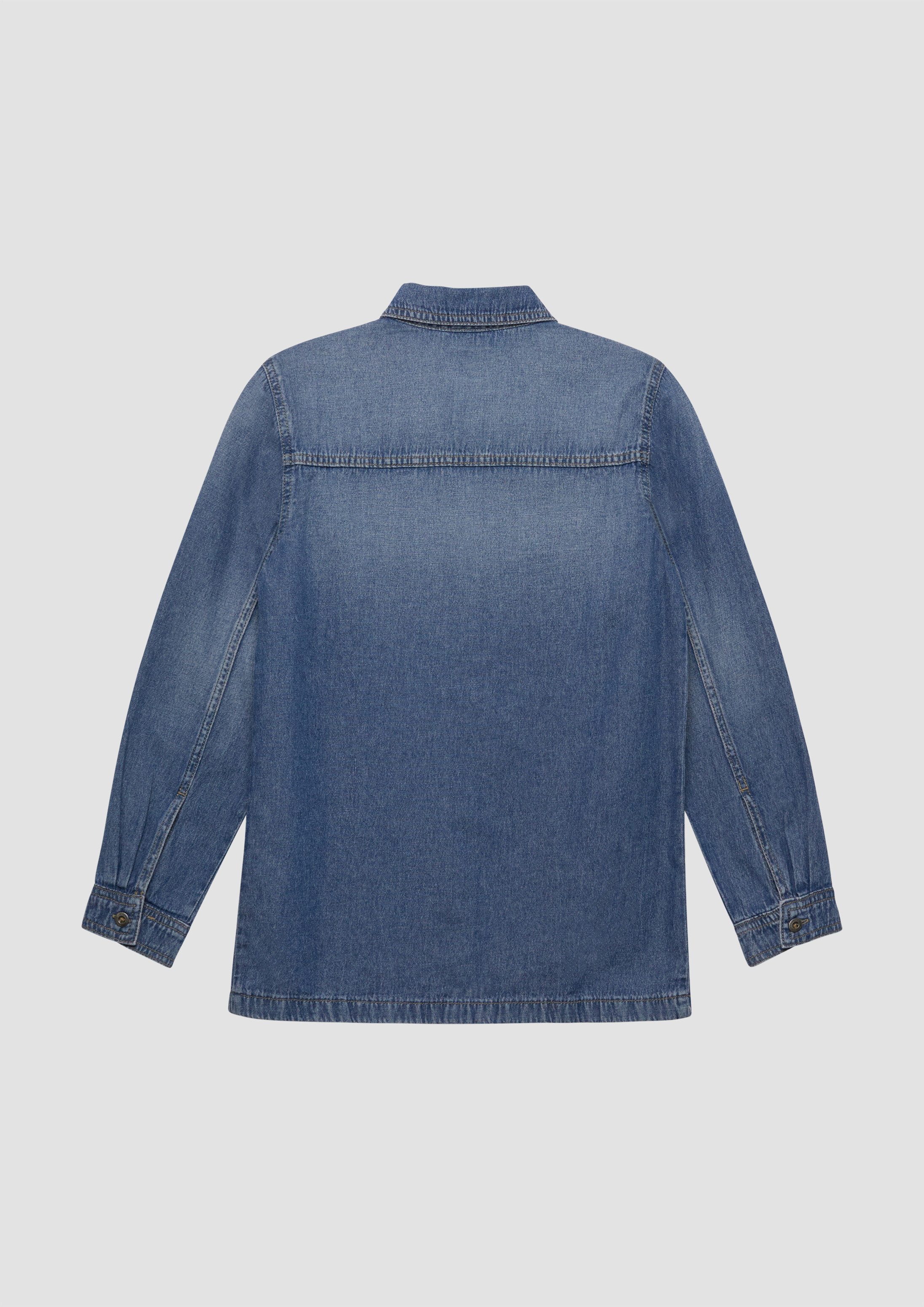 s.Oliver Hemdjacke Hemd Denim-Hemd