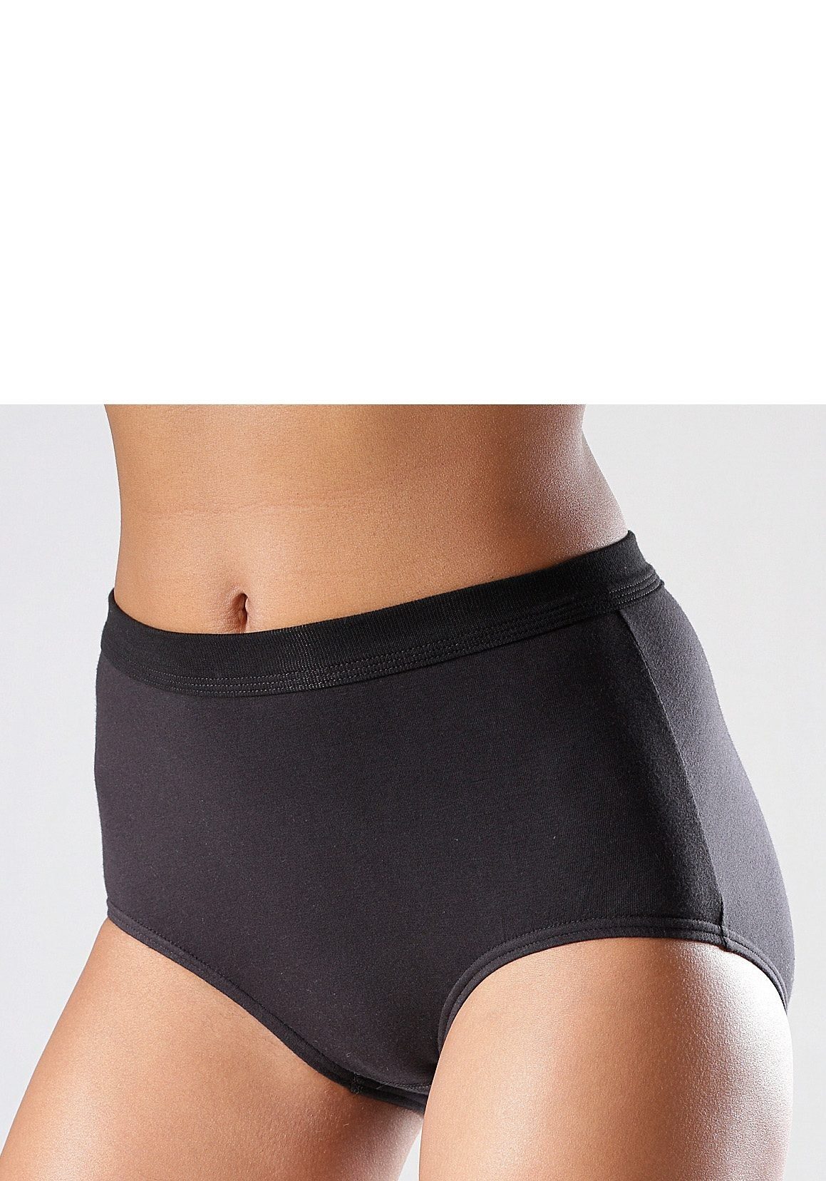 petite fleur Taillenslip (4er-Pack) aus elastischer Baumwoll-Qualität