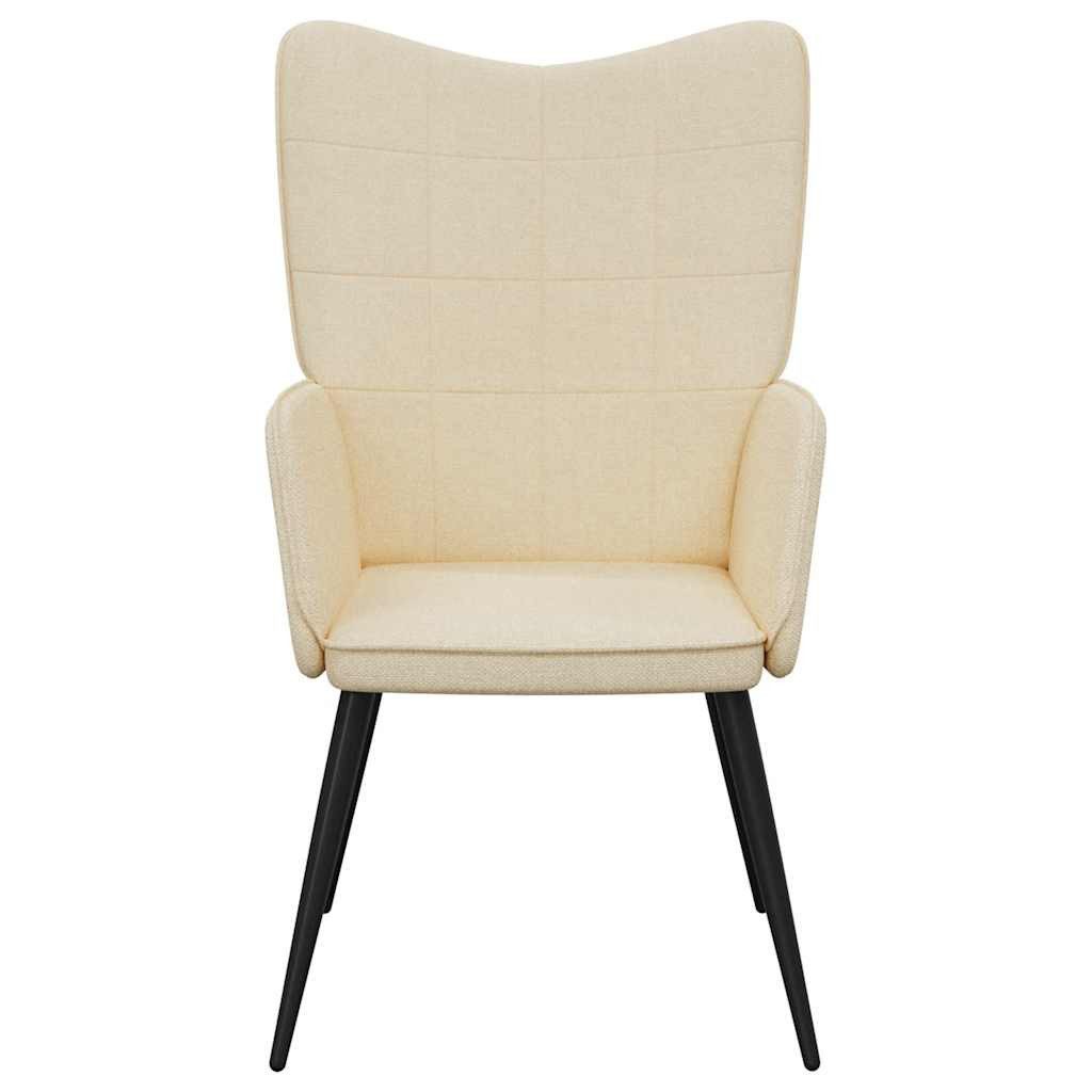 vidaXL Sessel Relaxsessel Creme Stoff (1-St) günstig online kaufen