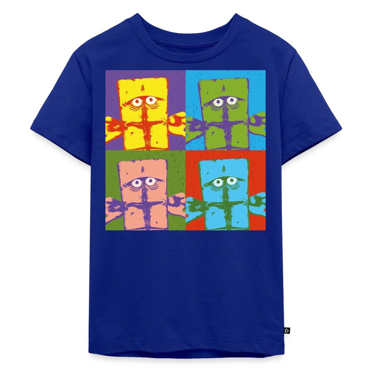 T-Shirt Bernd Das Brot Pop-Art Buntes Design Kinder Premium T-Shirt