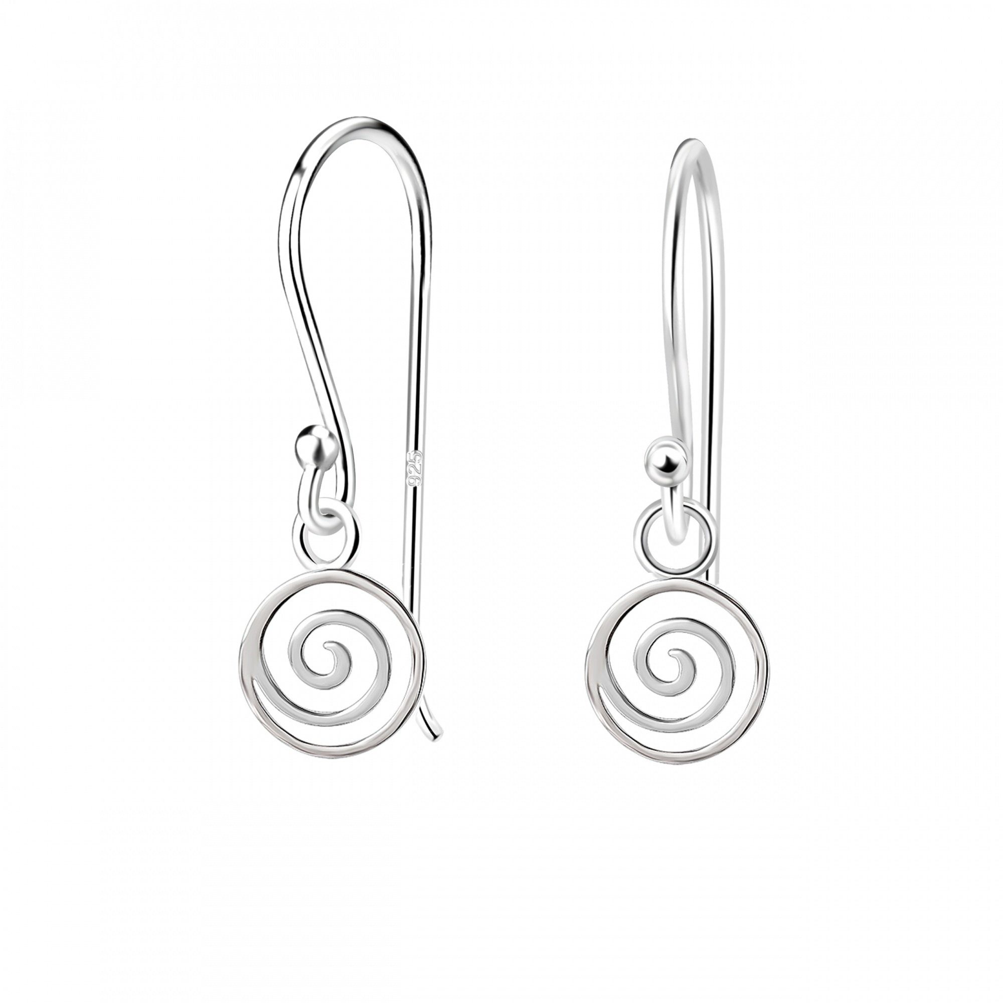 ALEXANDER YORK Paar Ohrhänger SPIRALE, 2-tlg., 925 Sterling Silber