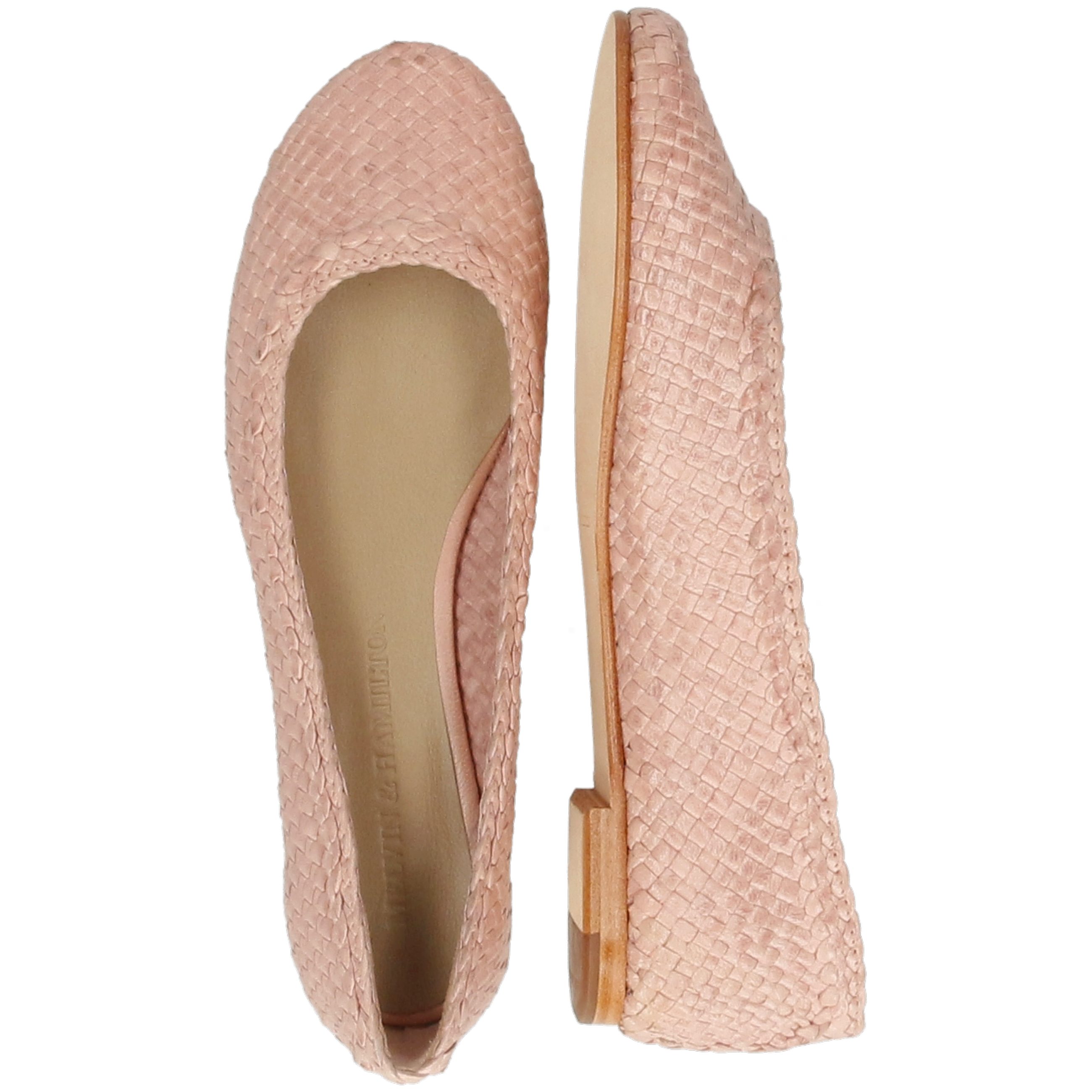 Femme 5 & Melvin Hamilton Kate Woven Ballerina Flex