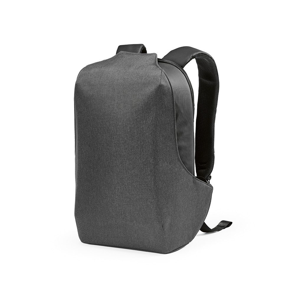 CABBEL Rucksack Rucksack 20L Laptop 17 Zoll wasserdicht rPET Trolley nachhaltig robust (Rucksack, 1-tlg., Einzelartikel), Dunkelgrau, recyceltes Polyester, gepolstert, ergonomisch