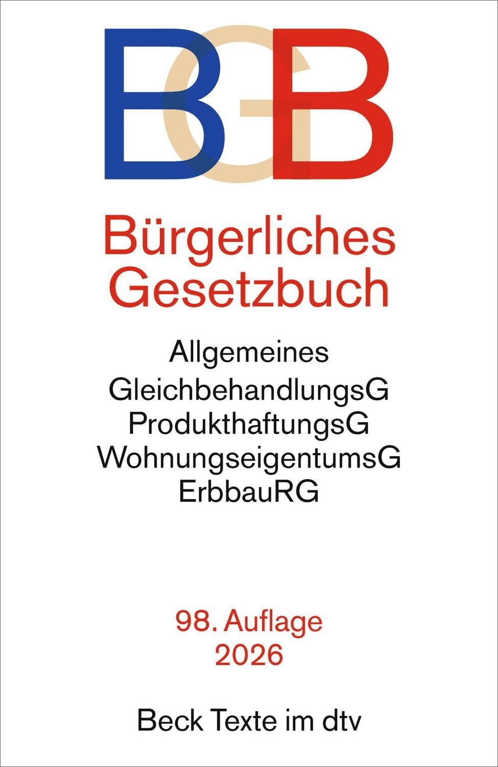 Bürgerliches Gesetzbuch / diverse