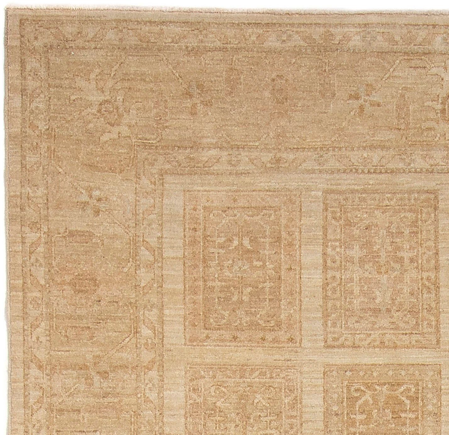 Orientteppich beige, rechteckig, Zertifikat morgenland, Einzelstück 171 - mm, 6 x cm Handgeknüpft, mit Ziegler - 234 Wohnzimmer, Höhe: