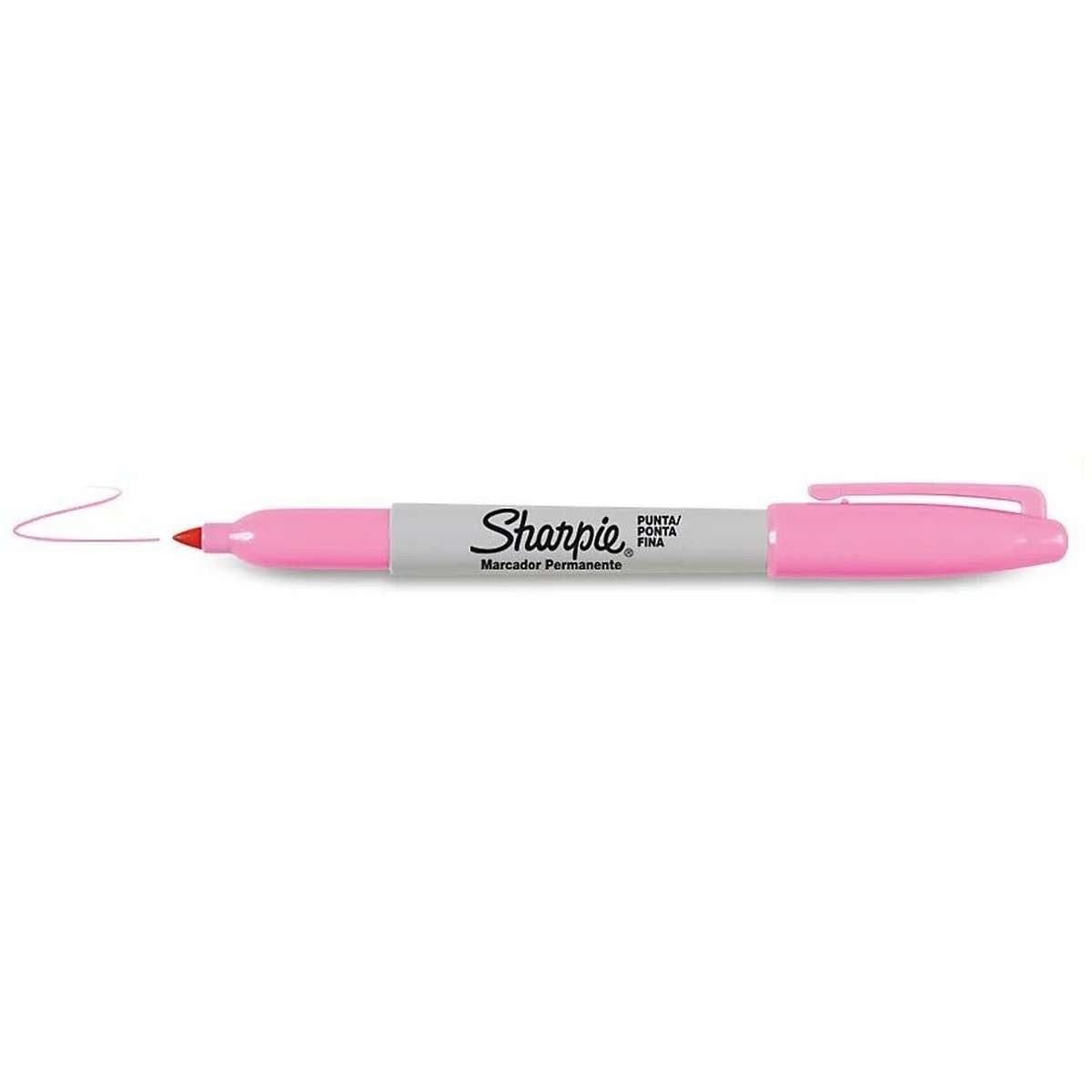 Sharpie Permanentmarker Sharpie Fine Point Permanent-Marker Feine Spitze Pink