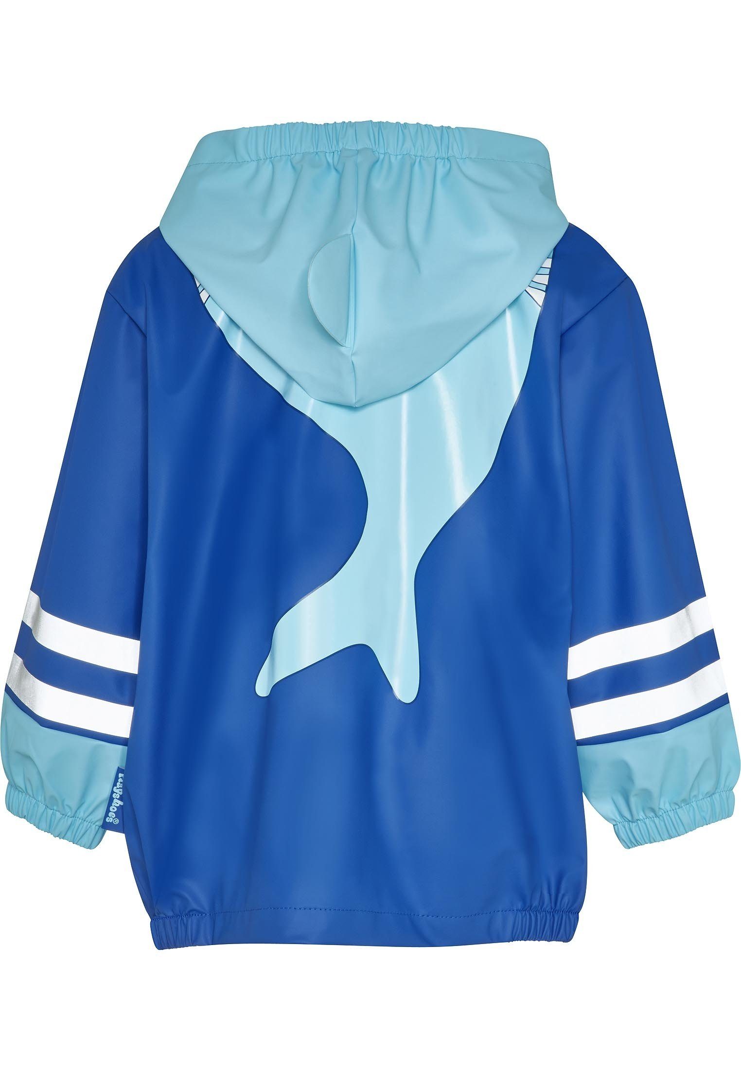 Playshoes Regenjacke Regen-Mantel Hai