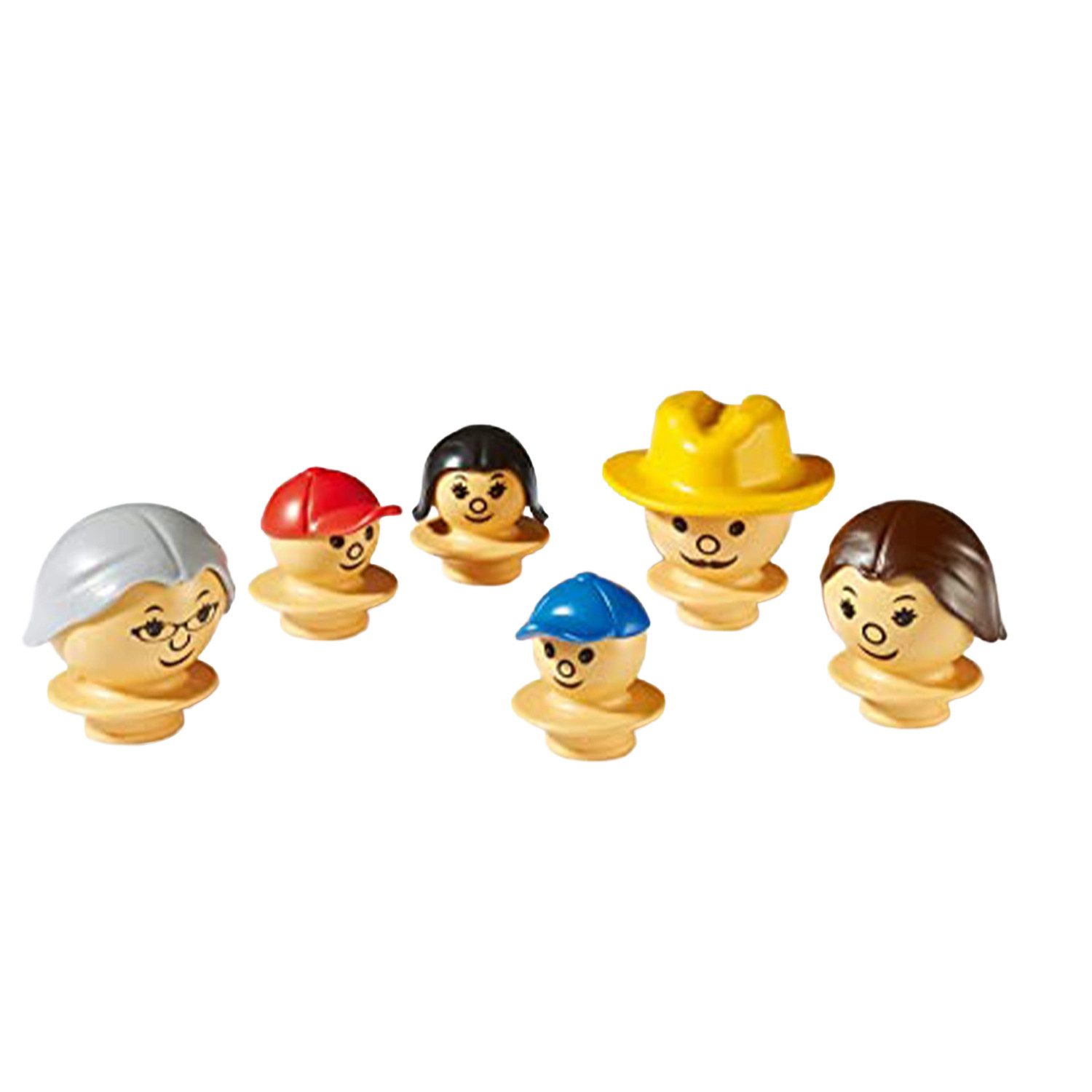 Thumbs Up Plasticant Mobilo 127 Figuren - 6 Teile, hell Spielbausteine