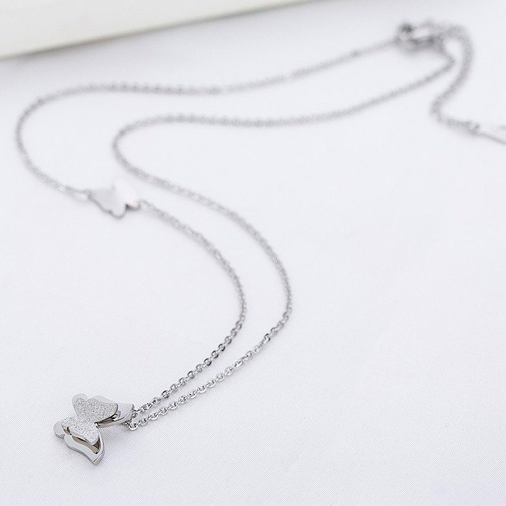 Kim Johanson Schmuckset Schmetterling (2-tlg), Halskette und Ohrringe günstig online kaufen