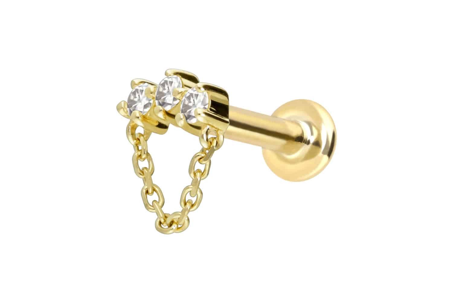 14 Karat-Goldfarben