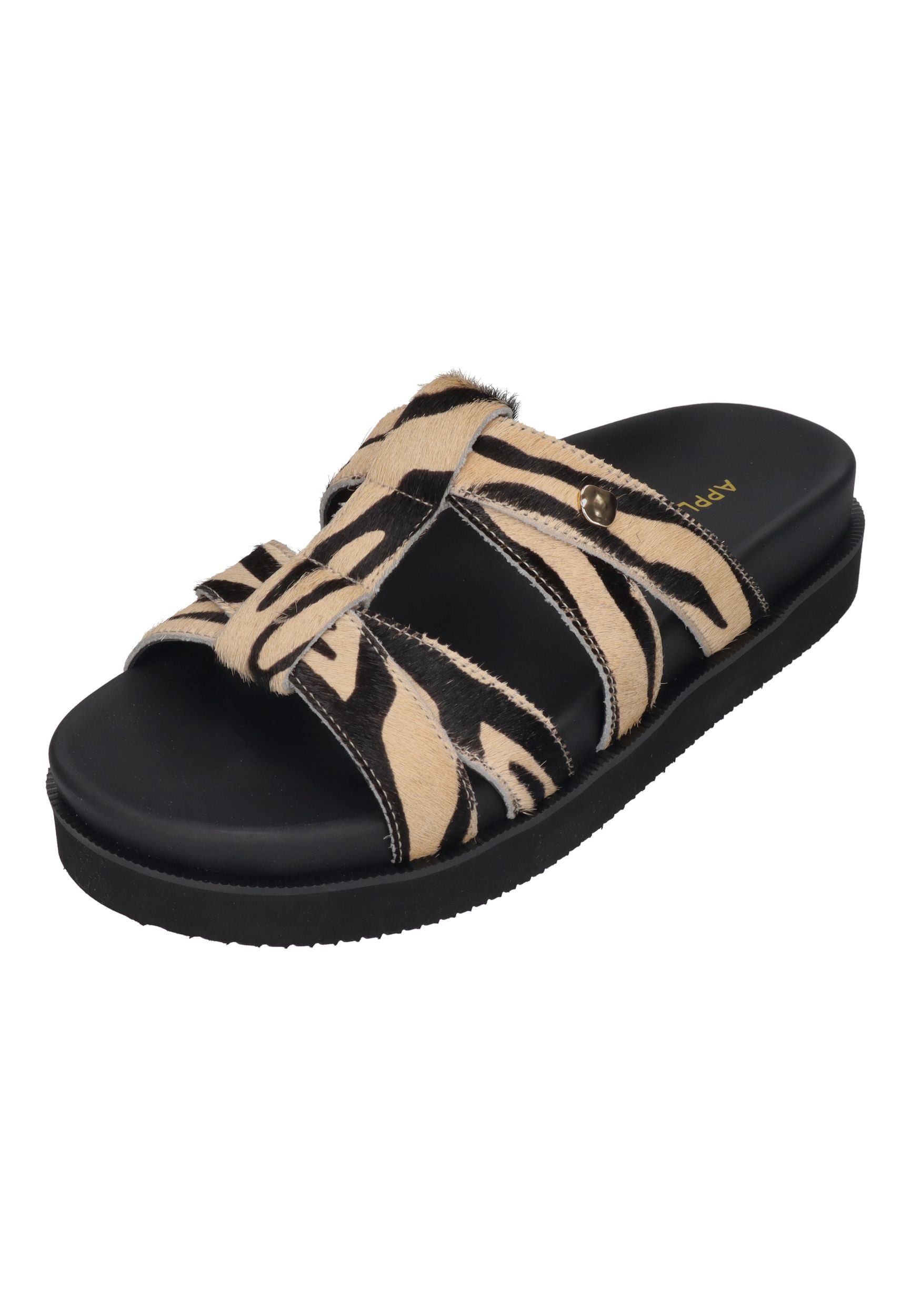 Apple of Eden REMI 41 Pantolette Beige Black günstig online kaufen