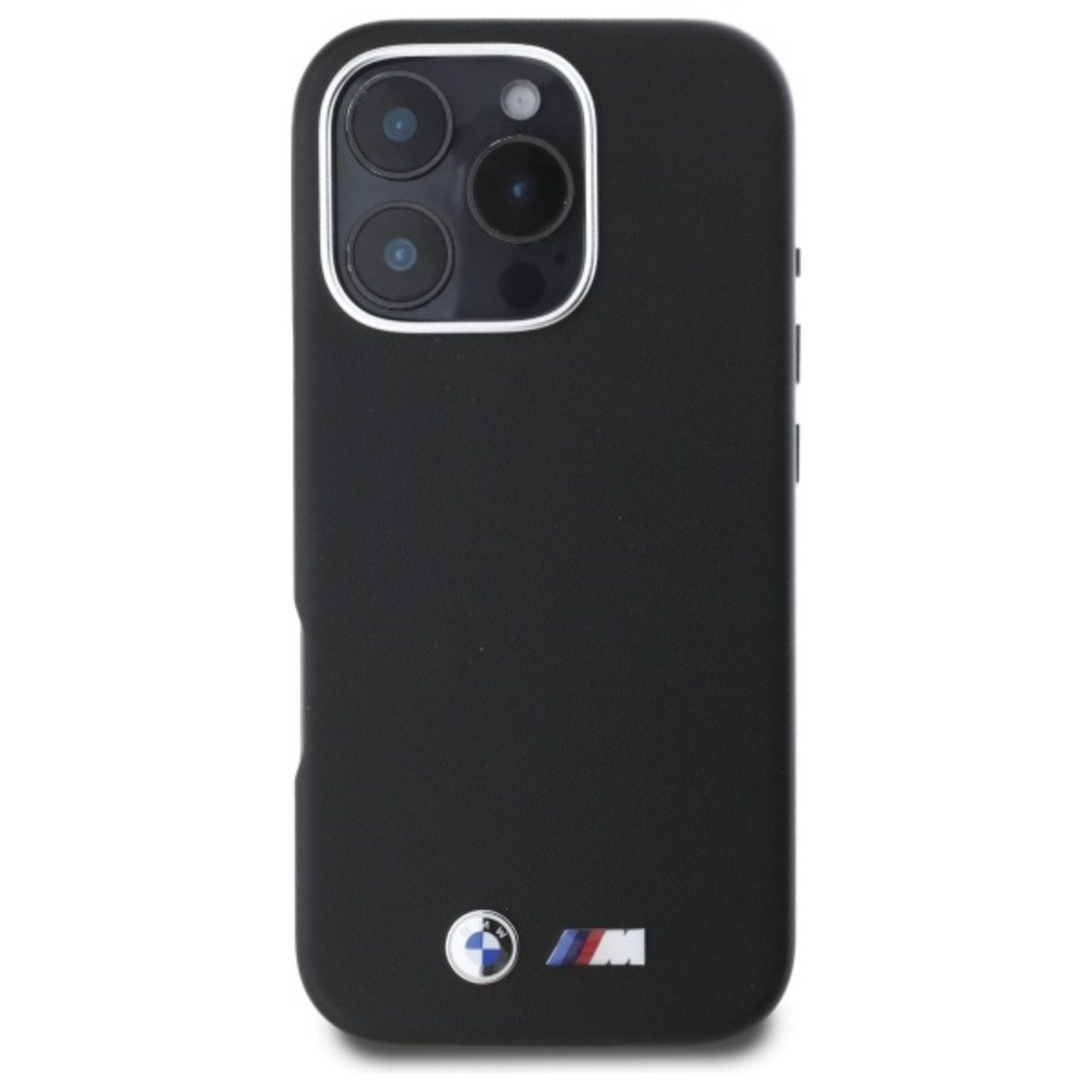 BMW Handyhülle Smooth Metal mit Magnetfunktion Kompatibel mit iPhone 16 Pro Max 6,7, Vollständig ummanteltes Metallgehäuse mit integrierter Magnetfunktion