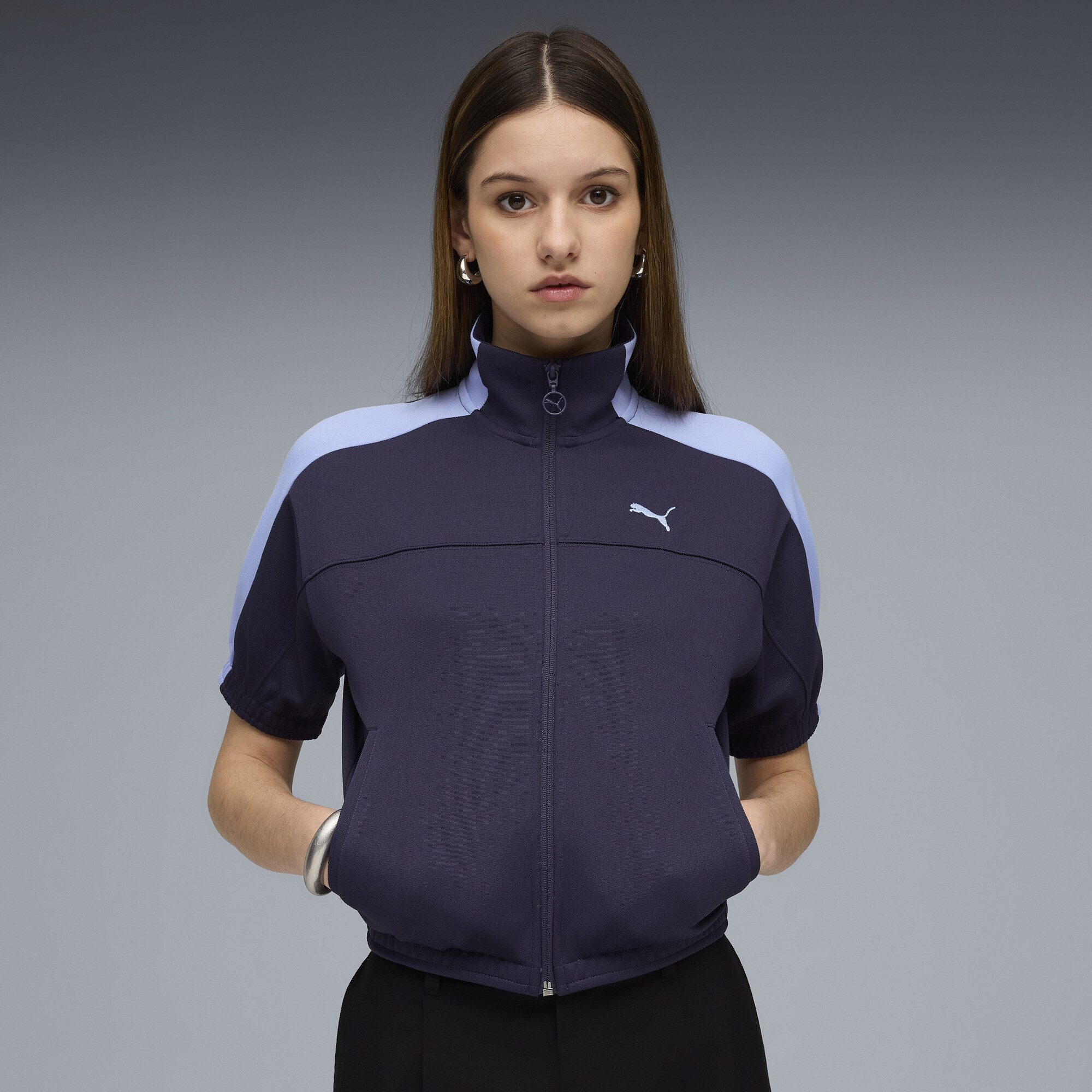 PUMA Trainingsjacke T7 Full Zip Trainingsjacke Damen günstig online kaufen