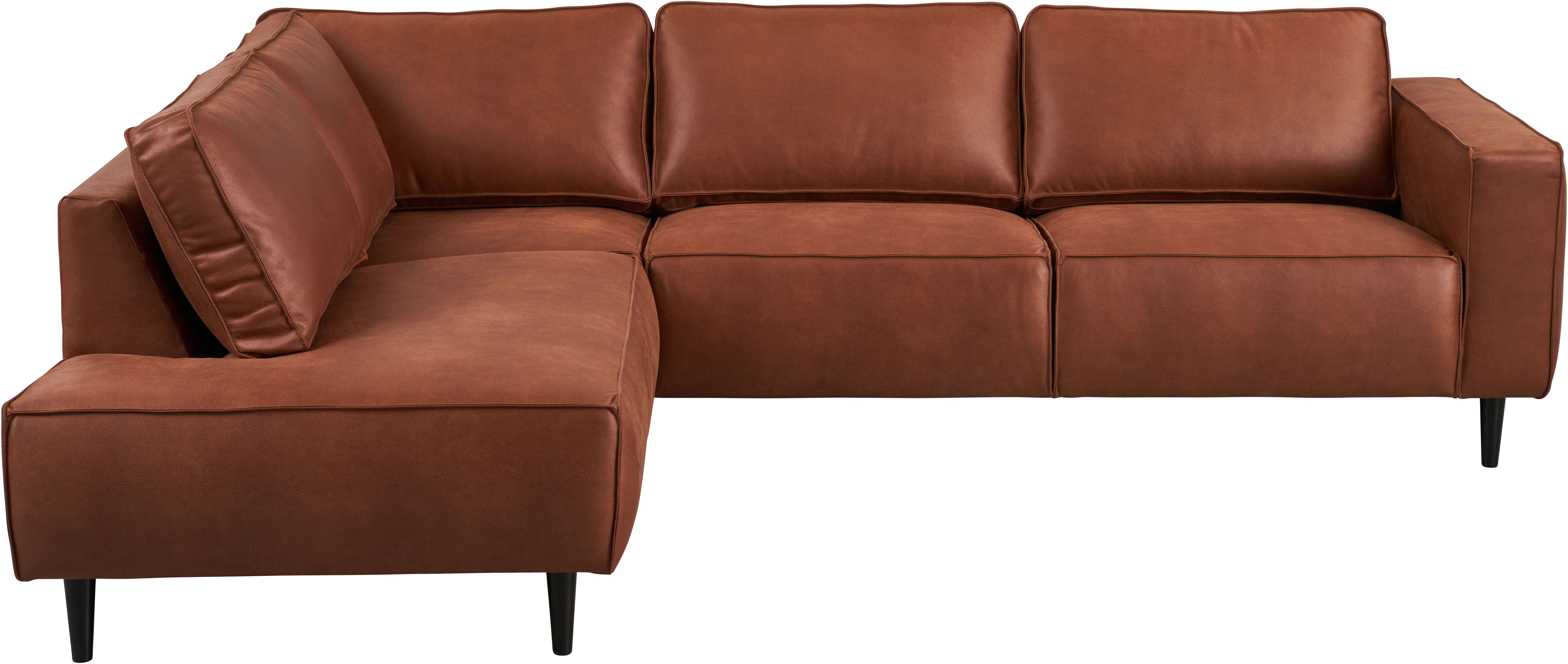 Places of Style Ecksofa Fumone, Lederoptik günstig online kaufen
