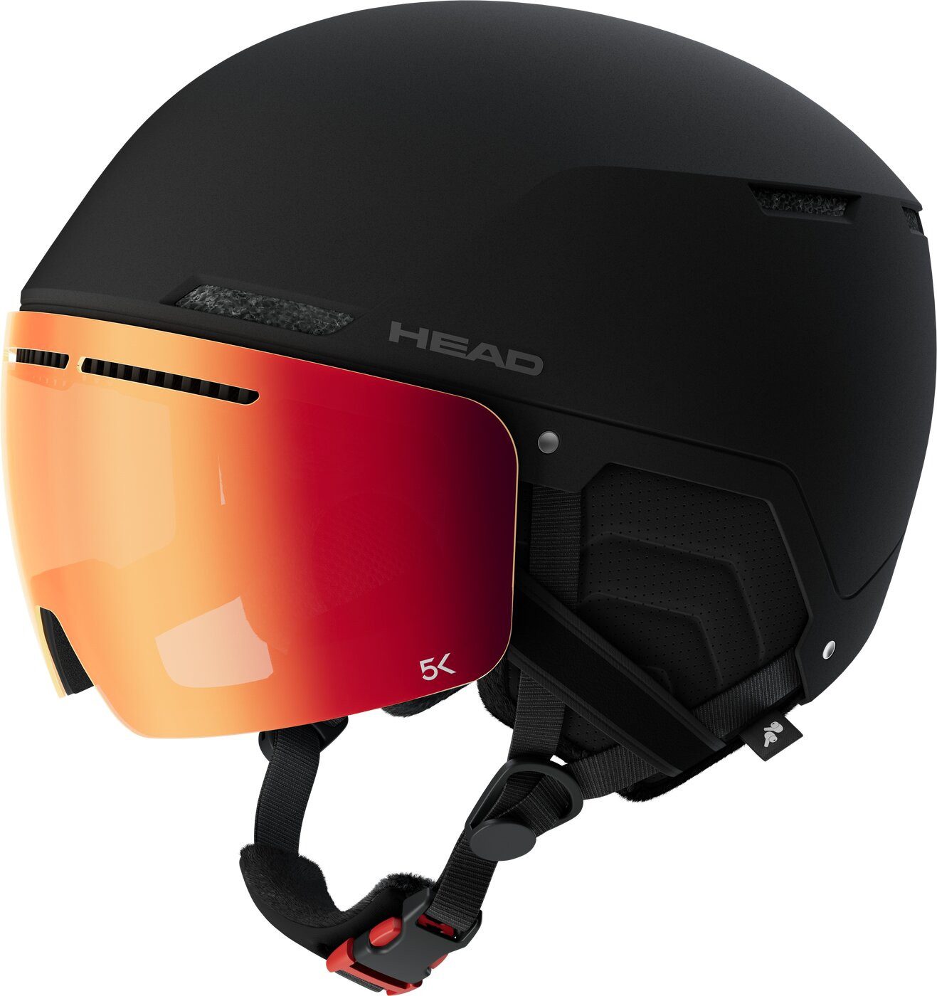 Head Skihelm CINEMA 5K black -