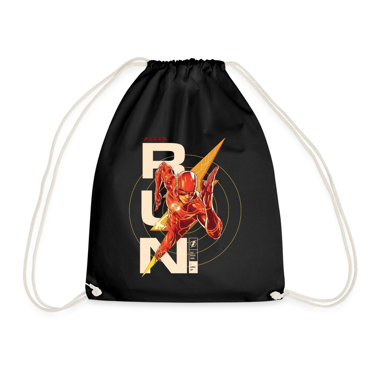 Turnbeutel The Flash Speedster RUN Turnbeutel