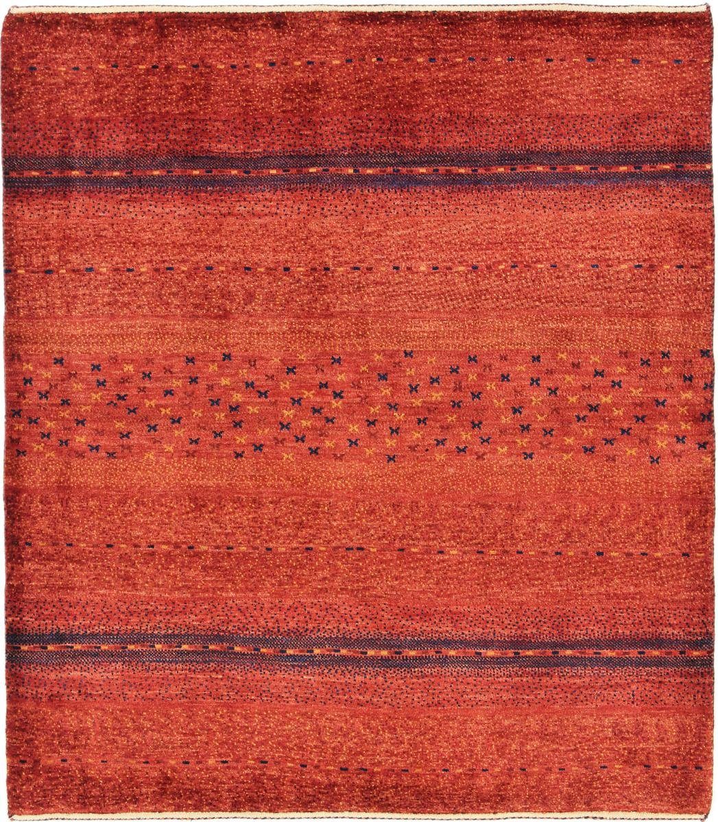 Orientteppich Ghashghai Suzanibaft 101x115 Handgeknüpfter Orientteppich, Nain Trading, rechteckig, Höhe: 12 mm