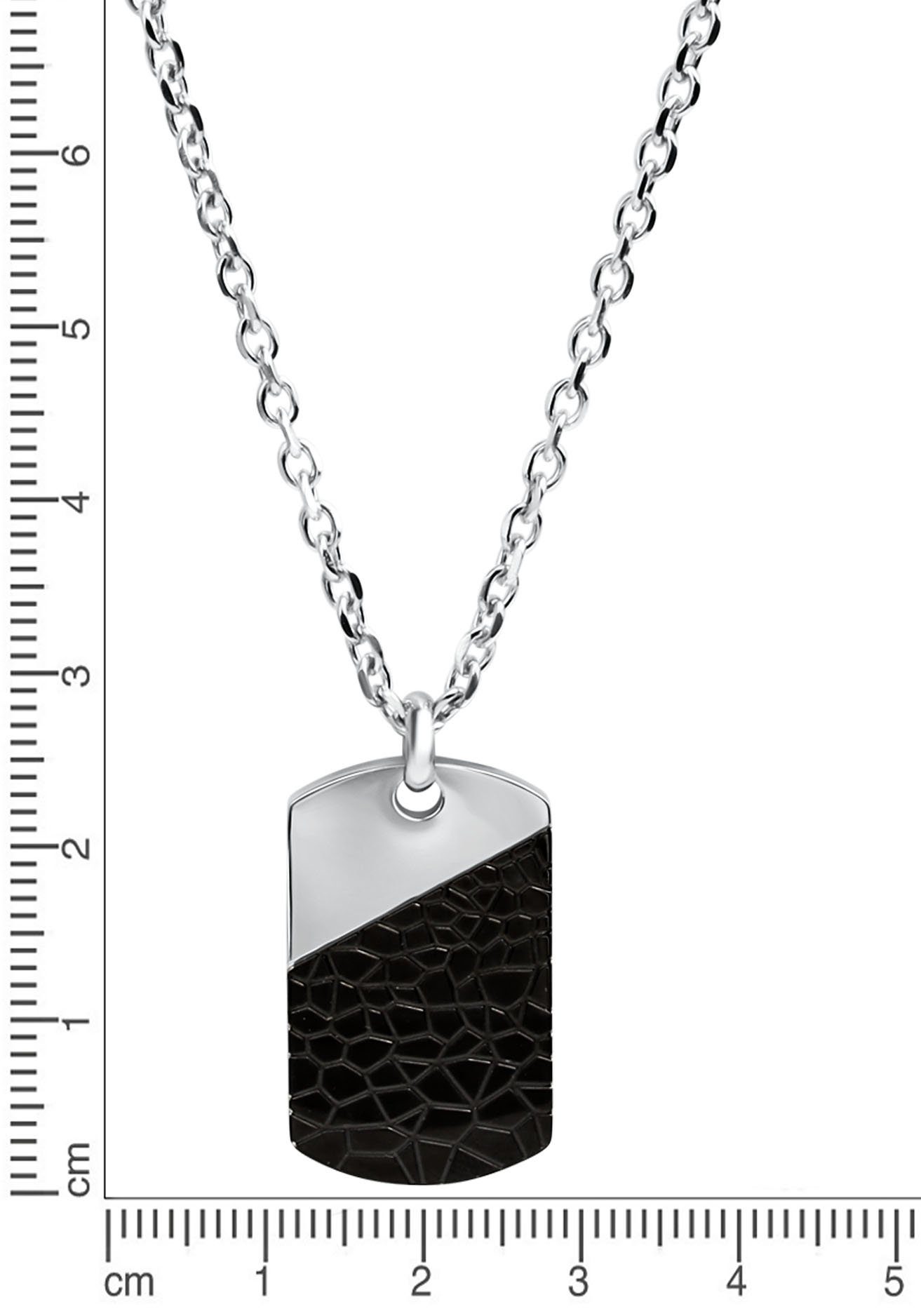 Firetti Kette mit Anhänger Schmuck Geschenk Halskette Dog Tag