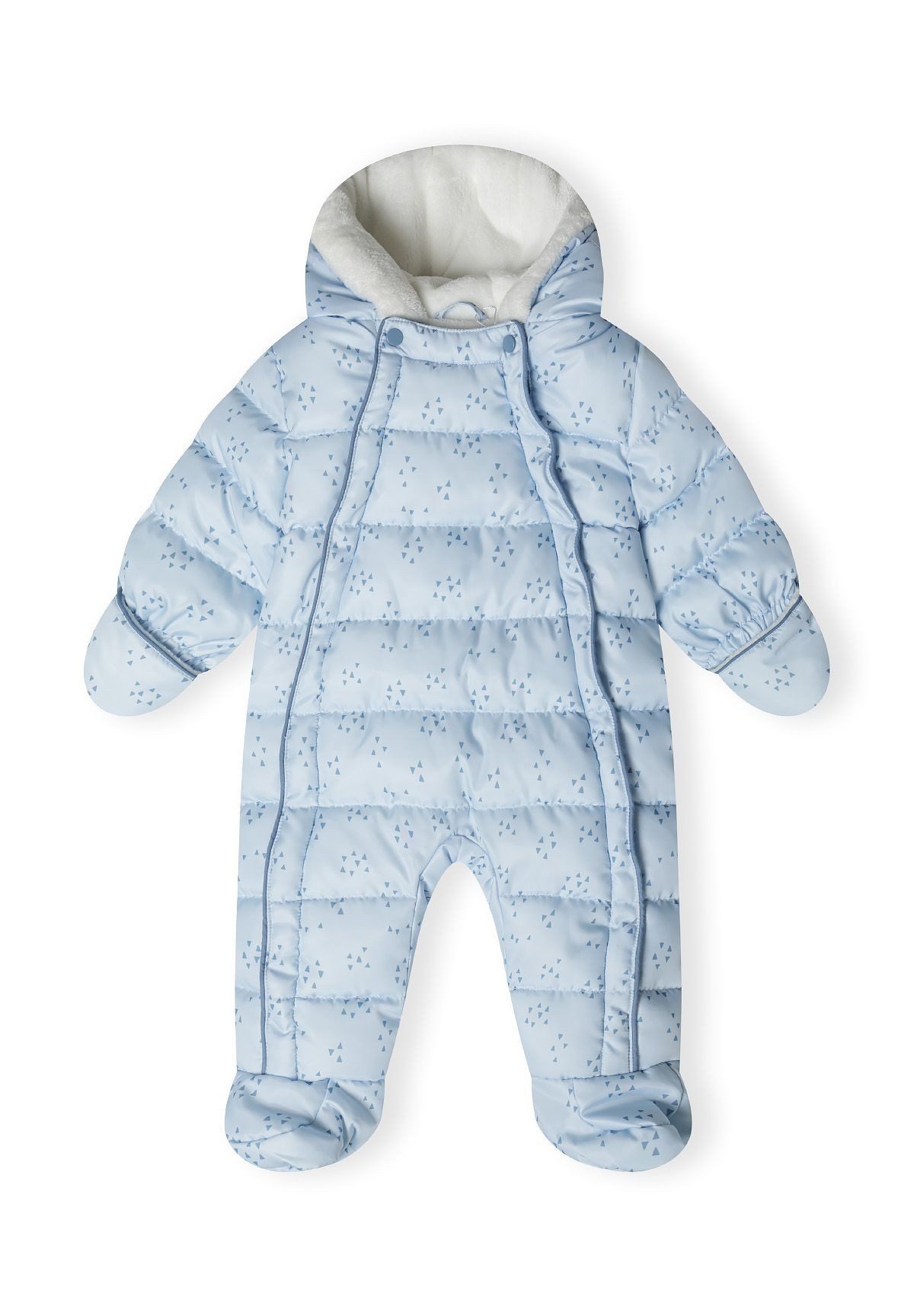 Schneeoverall Gefütterter Overall mit Reißverschlüssen (0-24m)