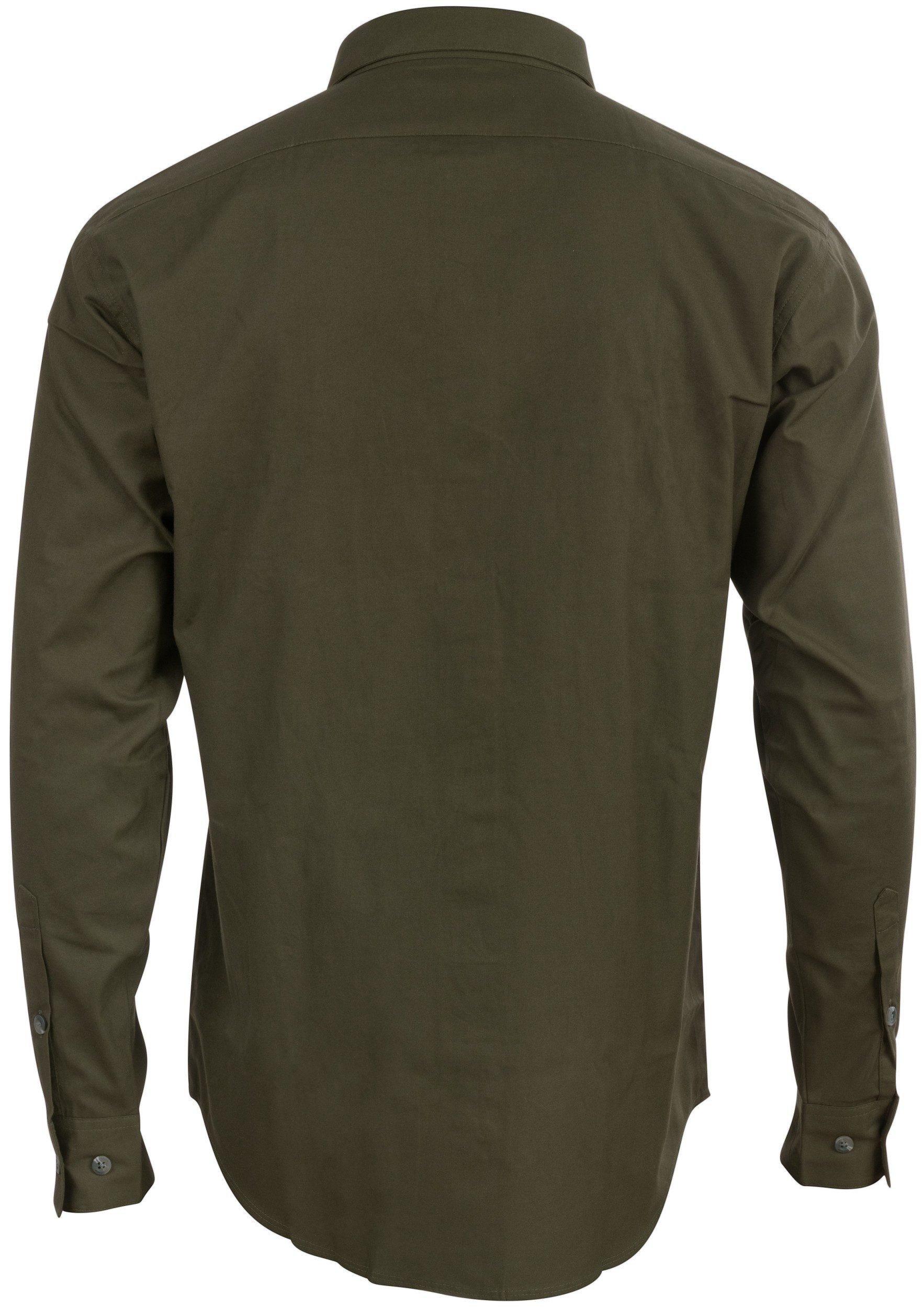 La Chasse® Outdoorhemd Doppelpack-Jagdhemden "Yukon" Outdoorhemden oliv/grün/schilf Oefele