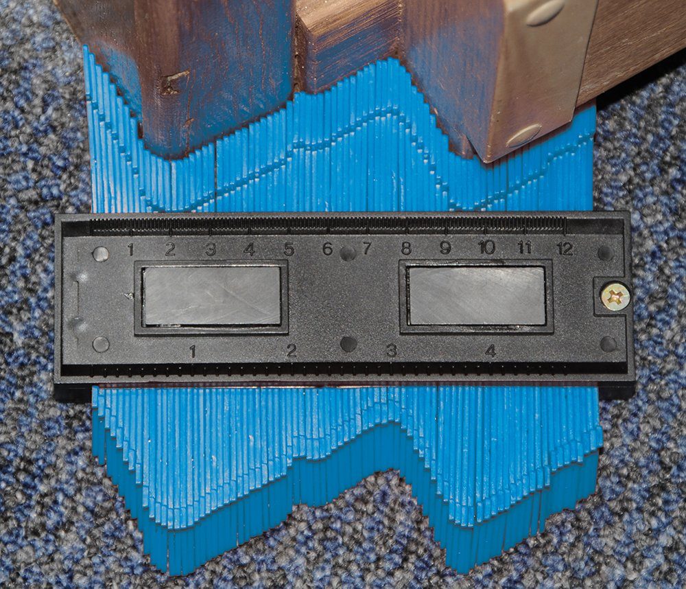 Konturenlehre Kunststoff-Formlehre 125 mm