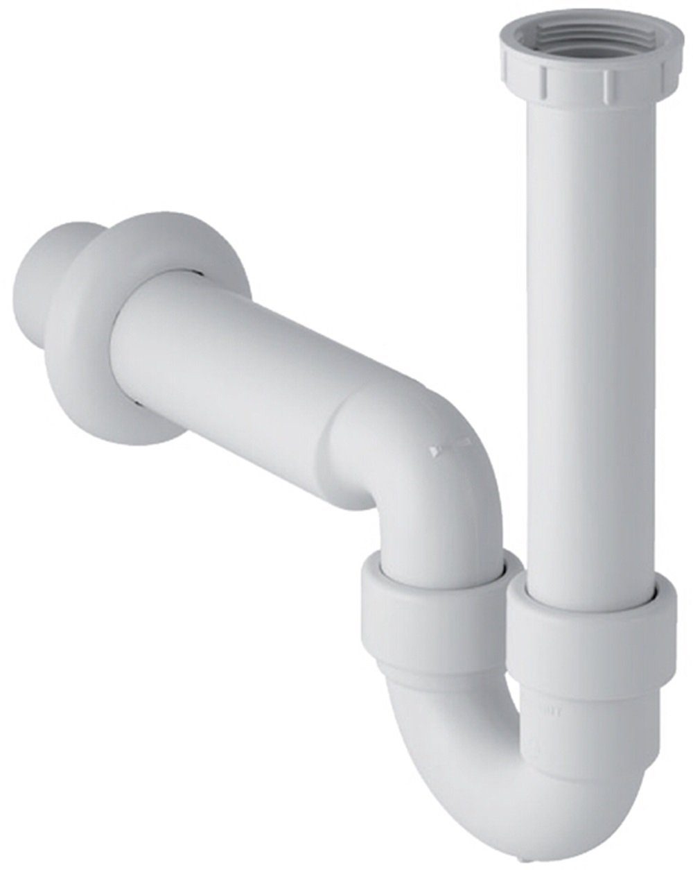 GEBERIT Spülrohrbogen GE Rohrbogengeruchsverschluss für Spülbecken Abgang horiz. G1 1/2x50