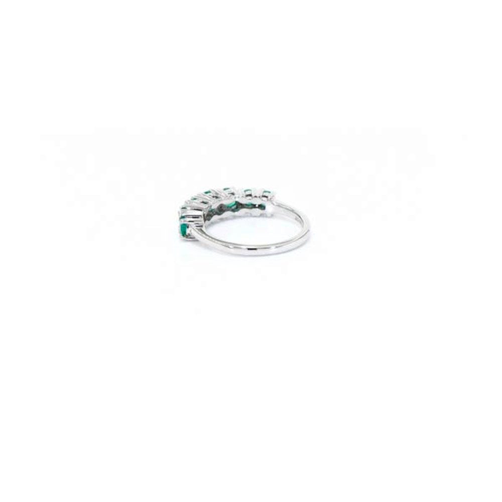 Cavill Silberring Chic Socoto Smaragd Sterling Silber Ring (1-tlg)