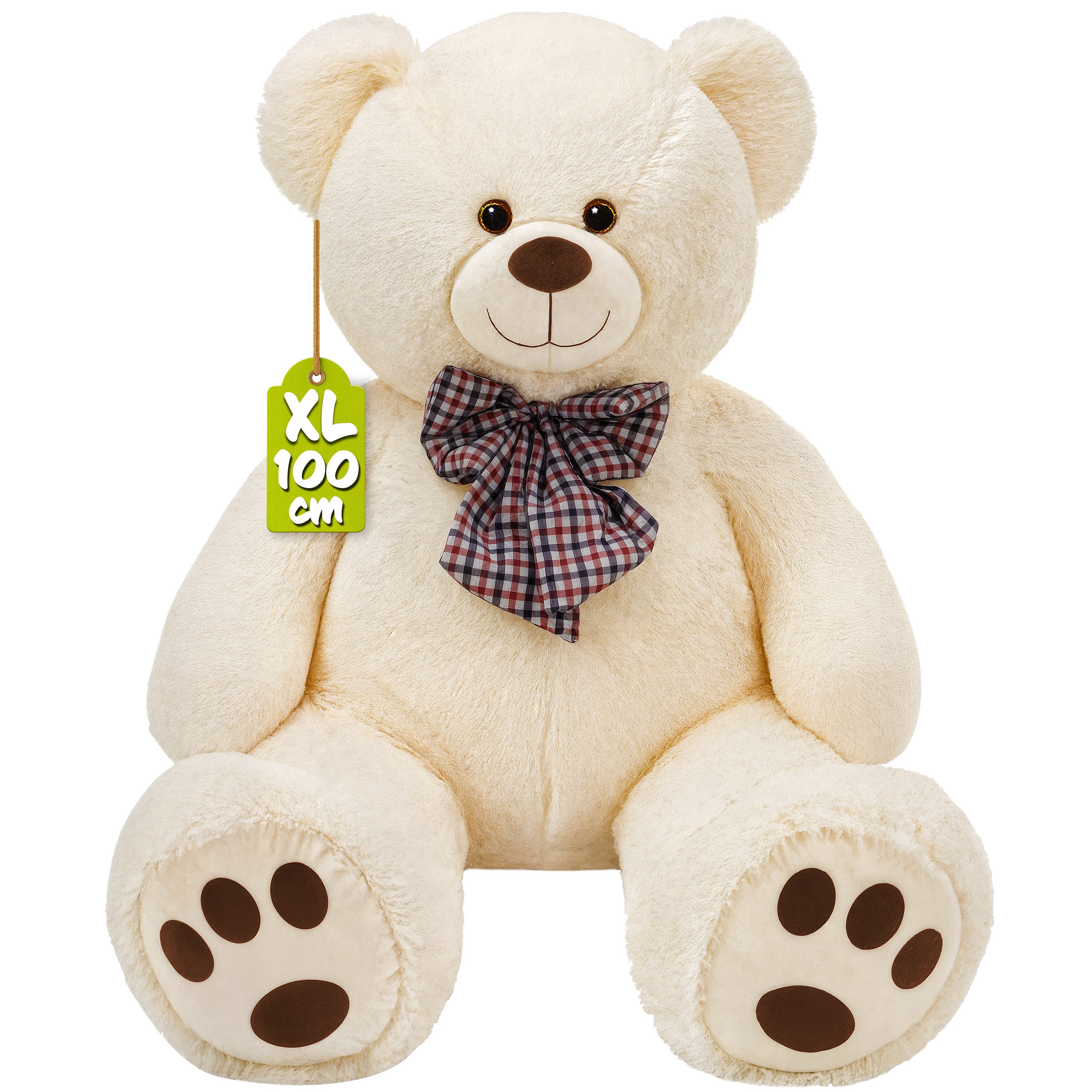 monzana Kuscheltier (1-St), Teddybär L - XXXL 50-175cm verschiedene Farben günstig online kaufen