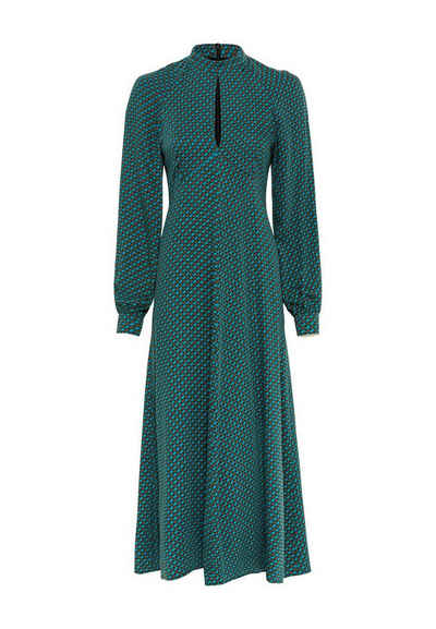 HALLHUBER A-Linien-Kleid Midikleid Aus Lenzing™-ecovero™ Mit Minimal-print
